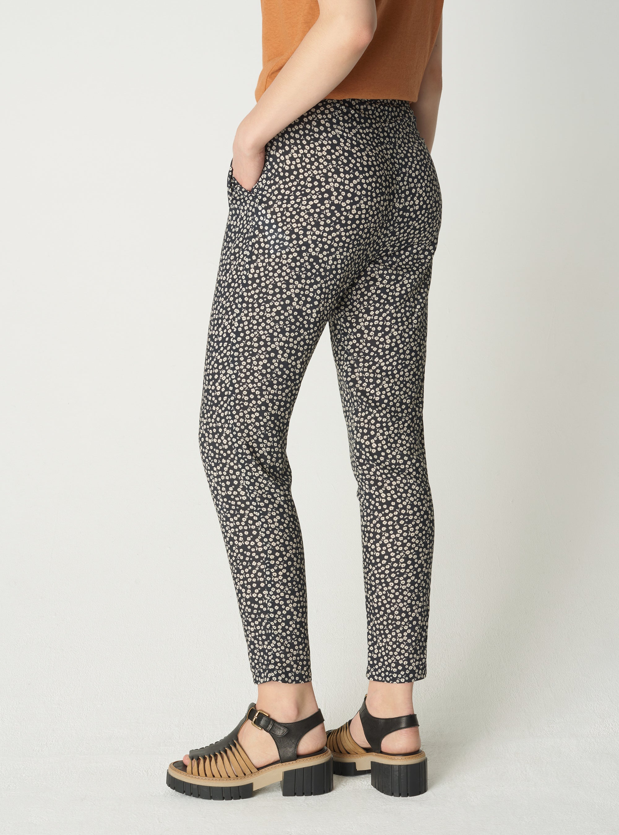 Pantalon Isa acoté