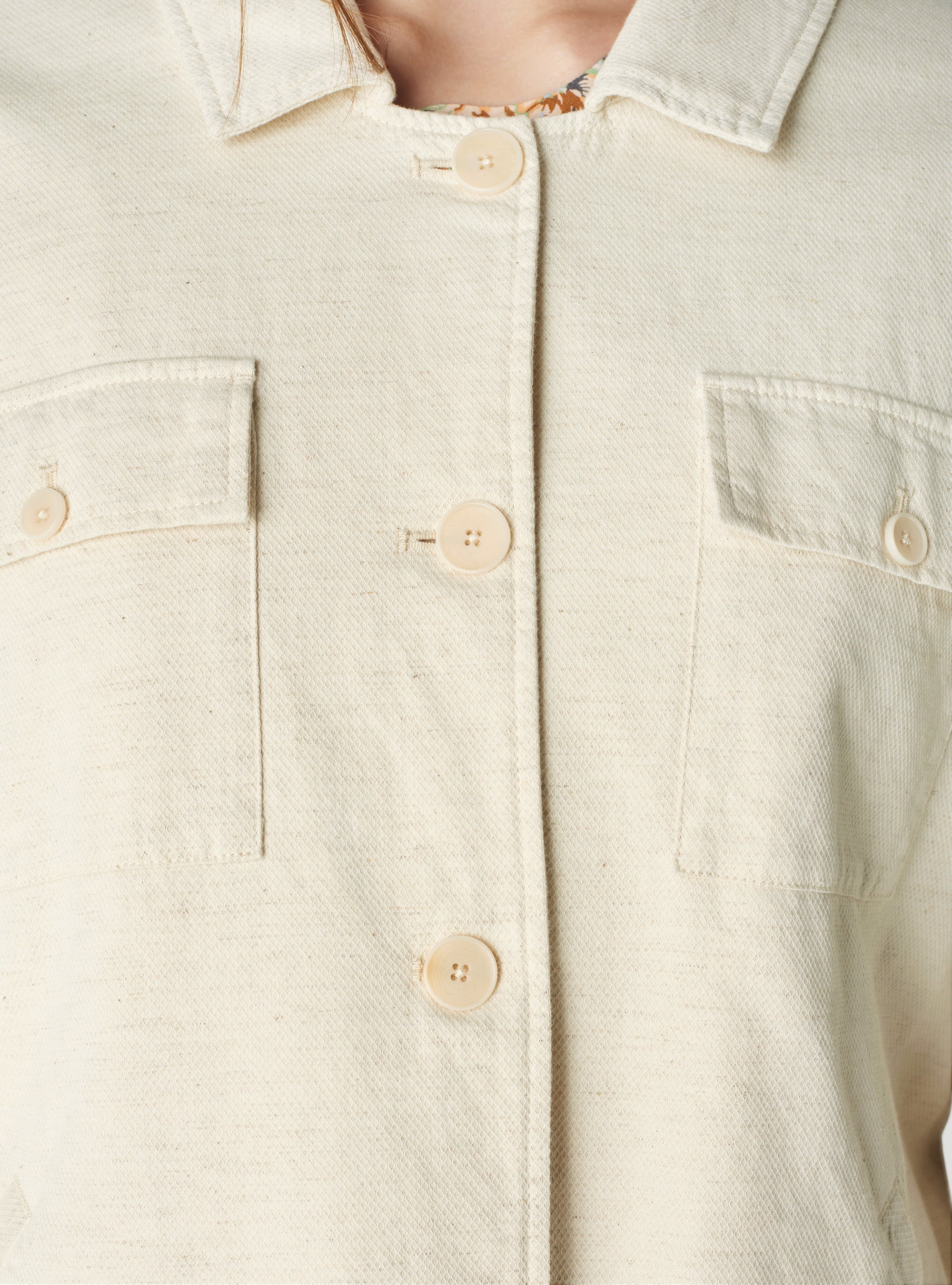 Veste Vanille acoté