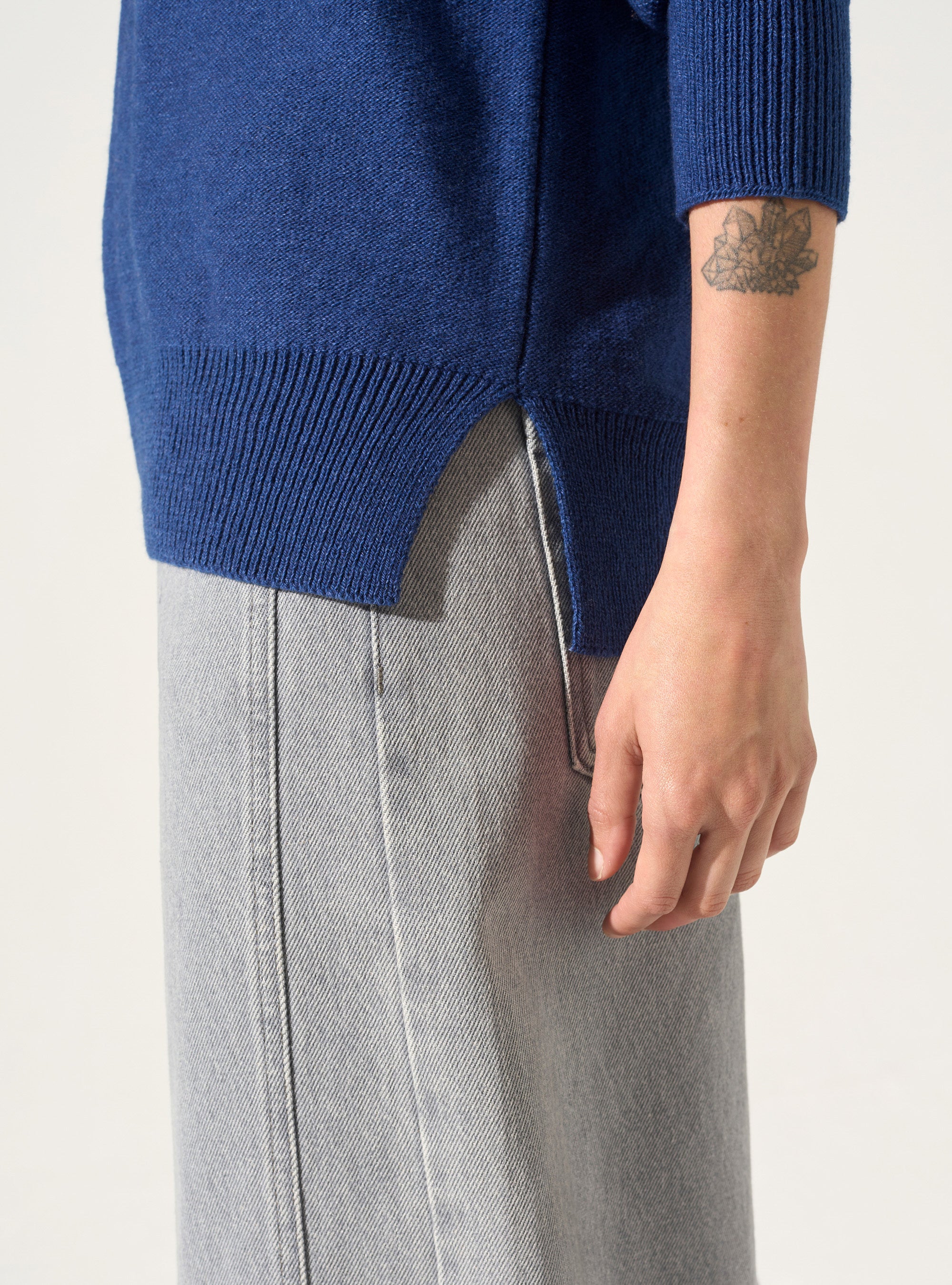 Pullover mit V-Ausschnitt