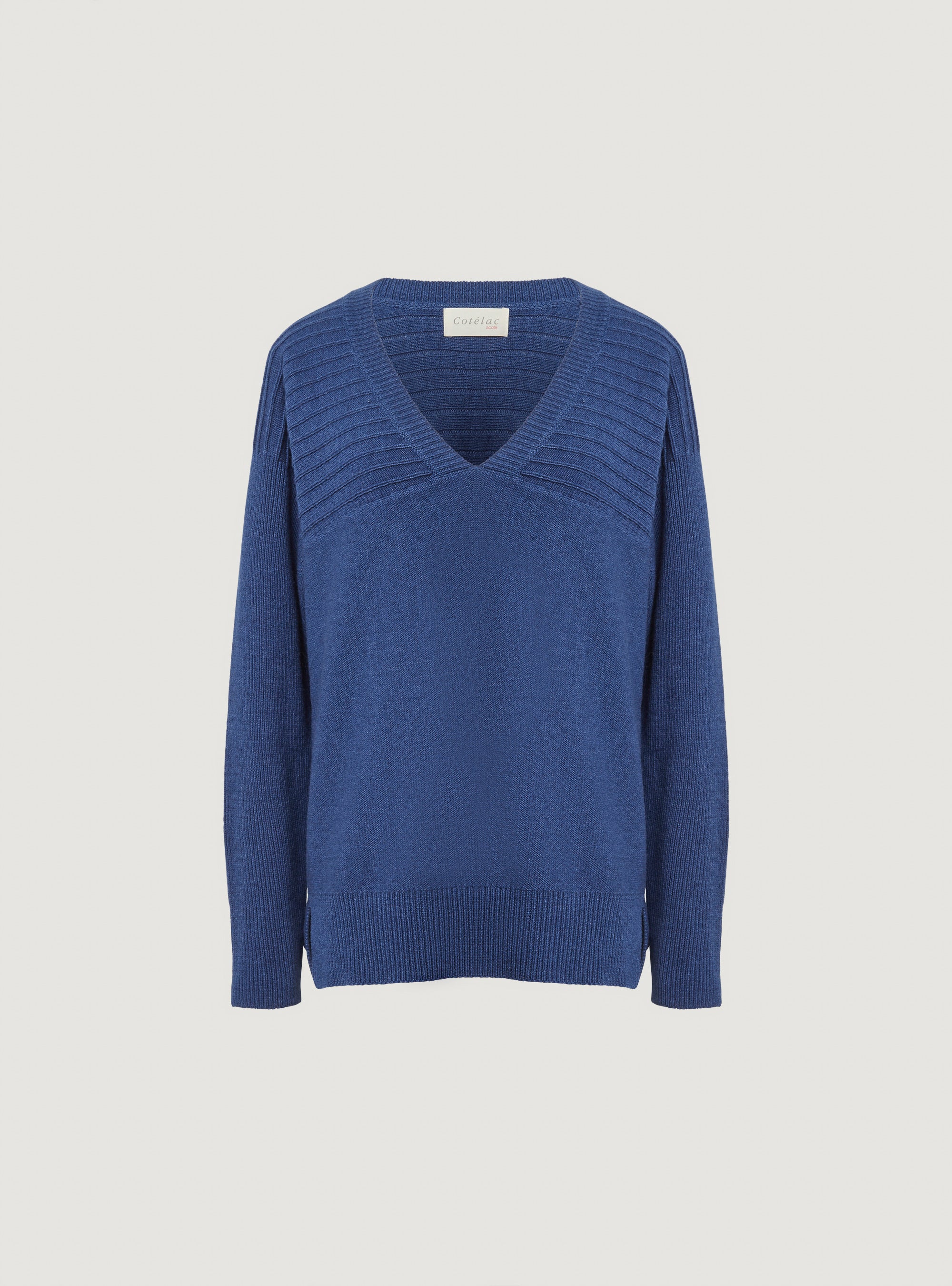 Pullover mit V-Ausschnitt