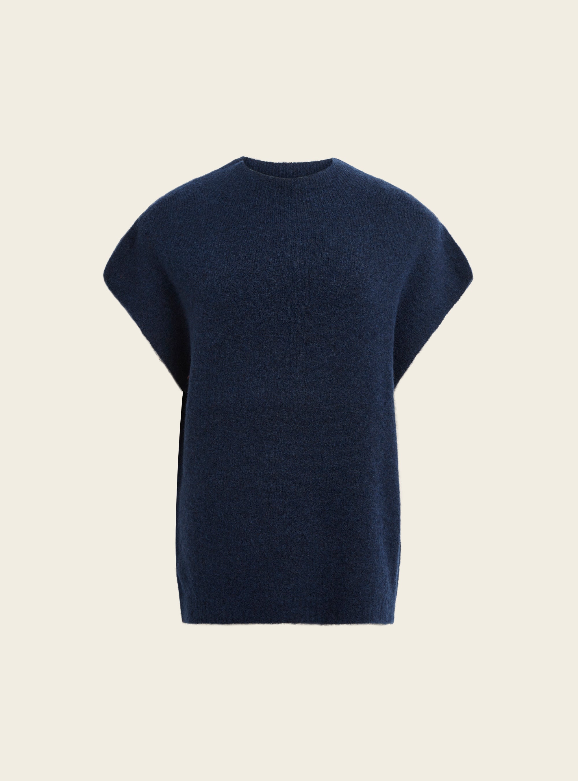 Pull sans manches oversize acoté