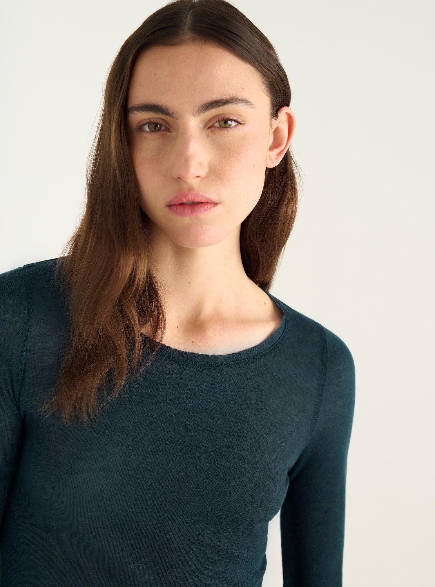 T-shirt manches longues en jersey Lyocell