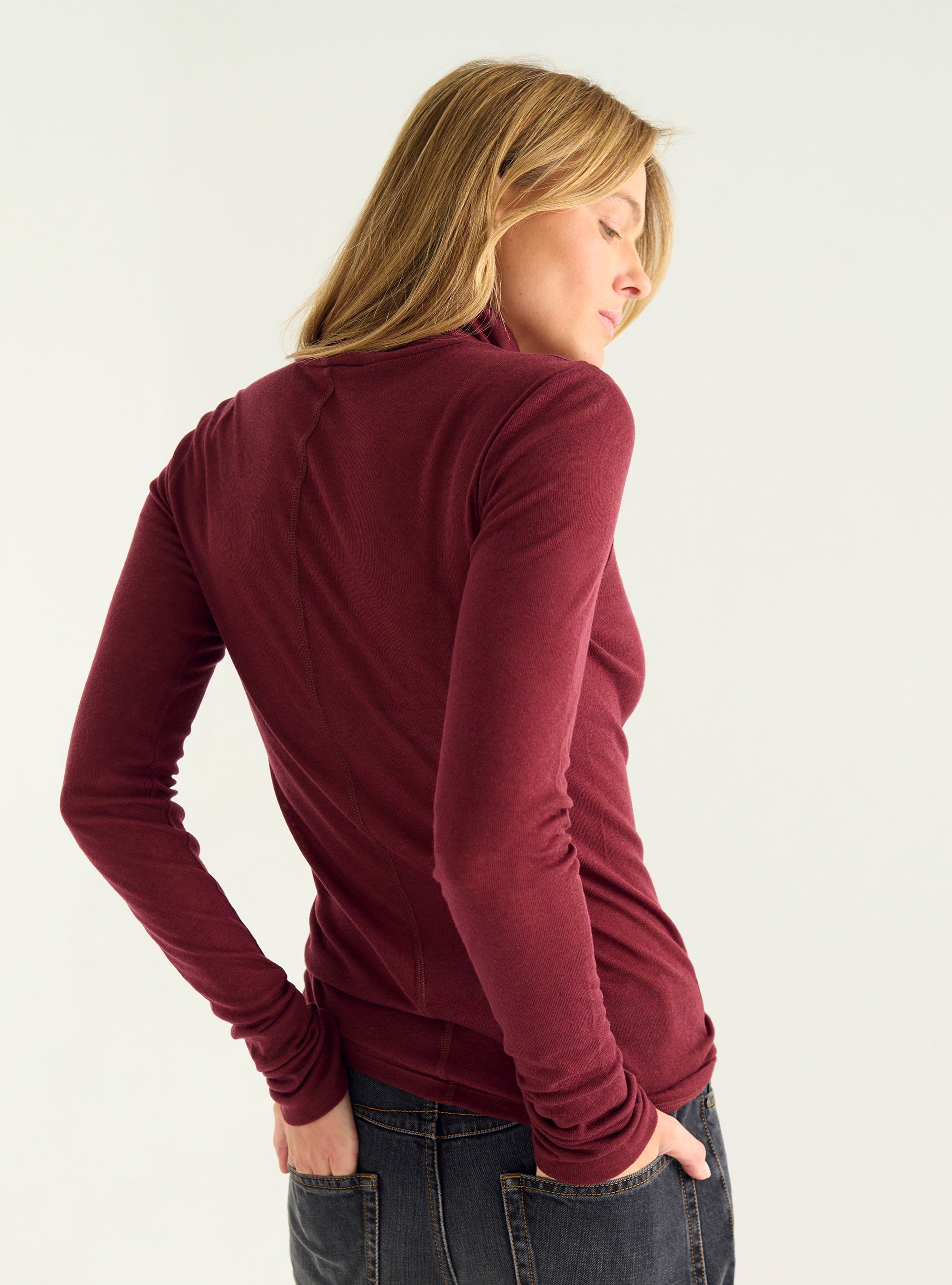 Sous-pull en lyocell