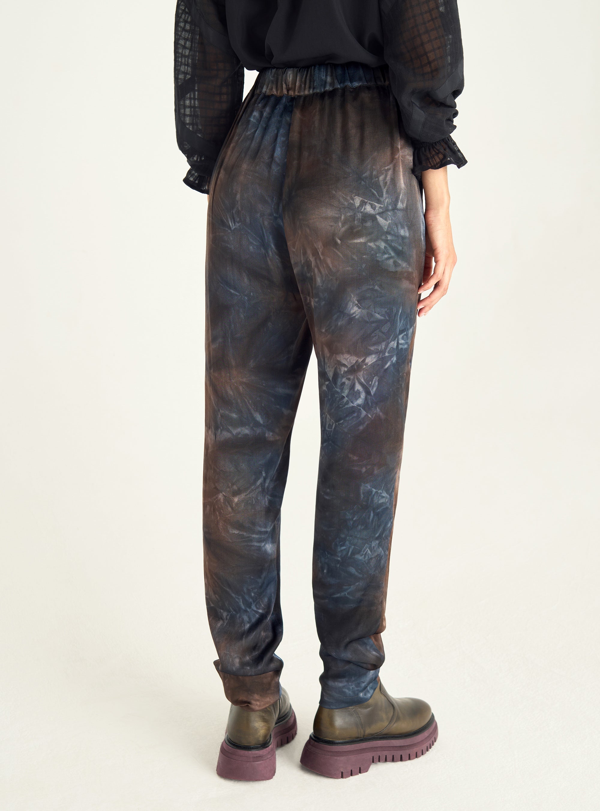 Pantalon fluide imprimé