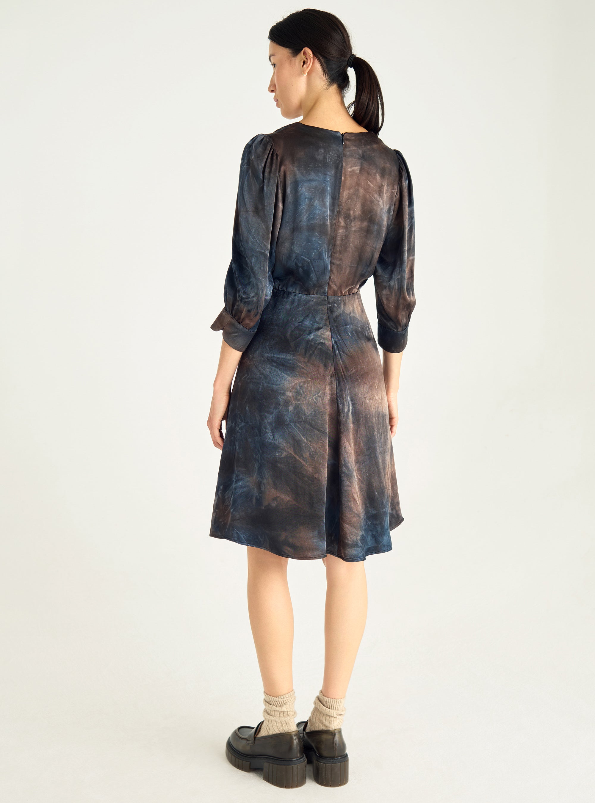 Robe courte imprimée