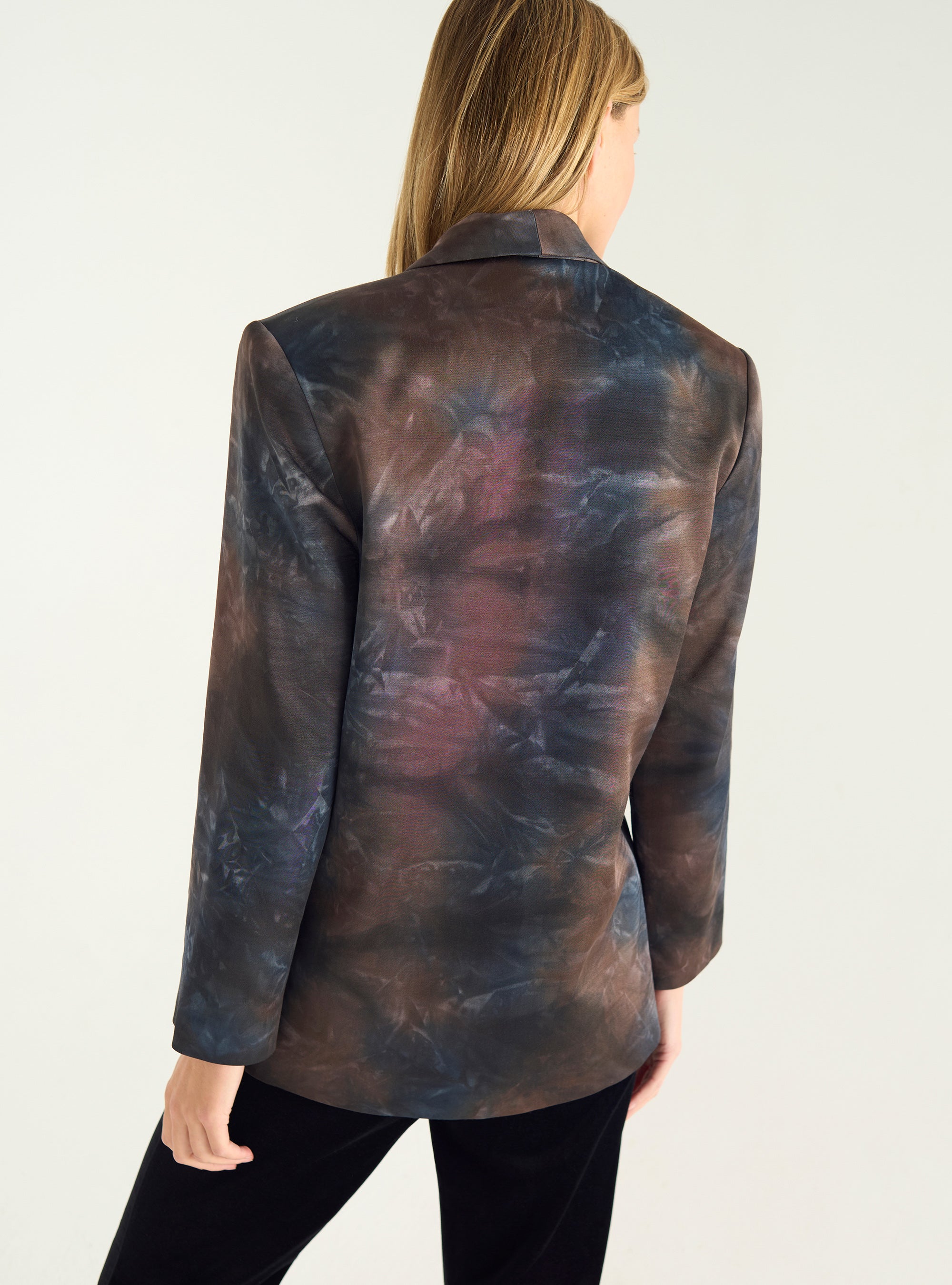 Veste fluide imprimée