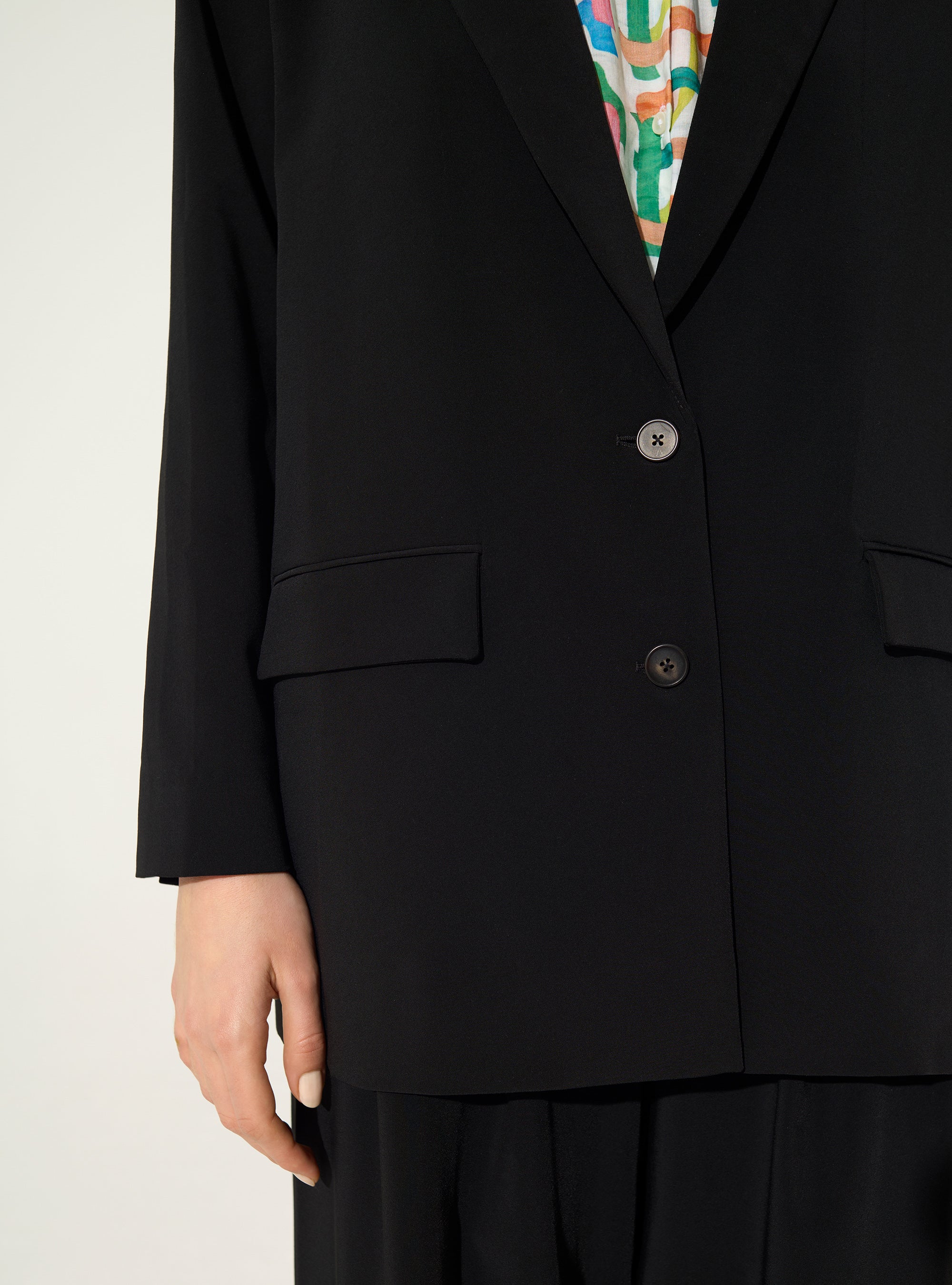 Black oversized jacket