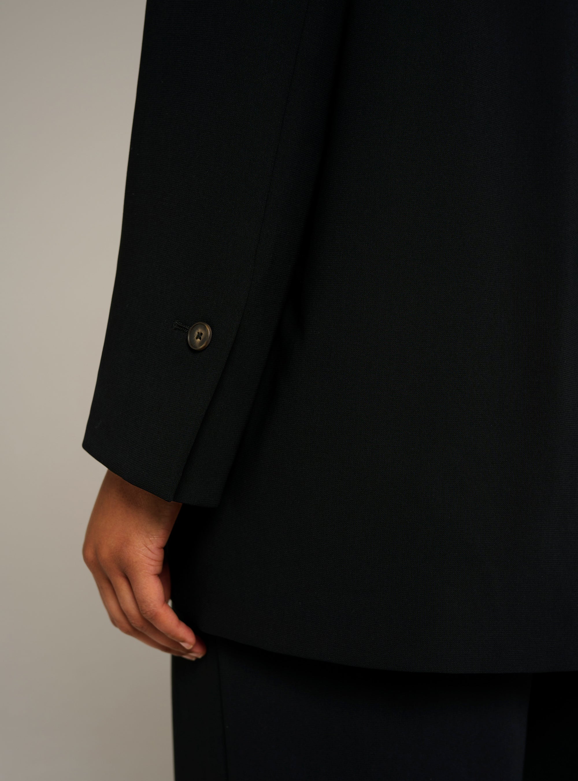 Cotélac acoté veste tailleur oversize manches longues