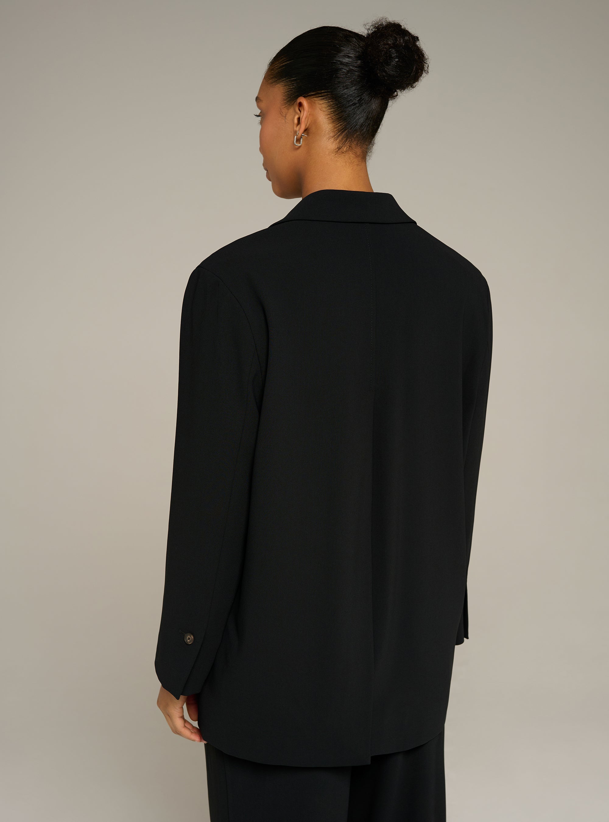 Cotélac acoté veste tailleur oversize manches longues