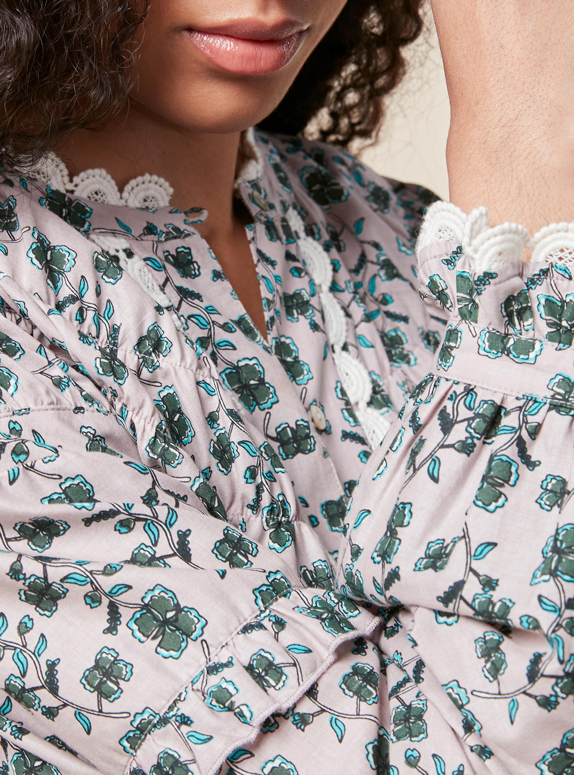 Ruffled Shirt