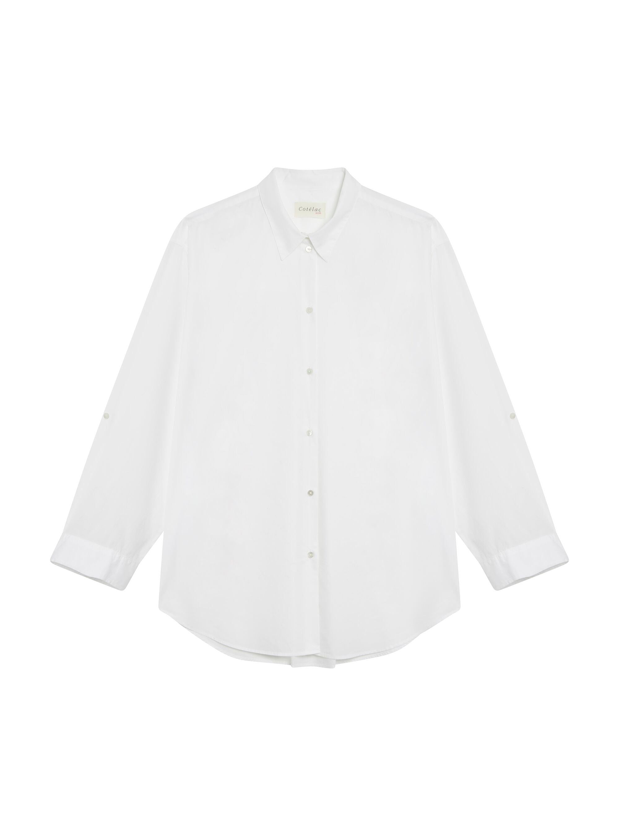 Chemise oversize blanche