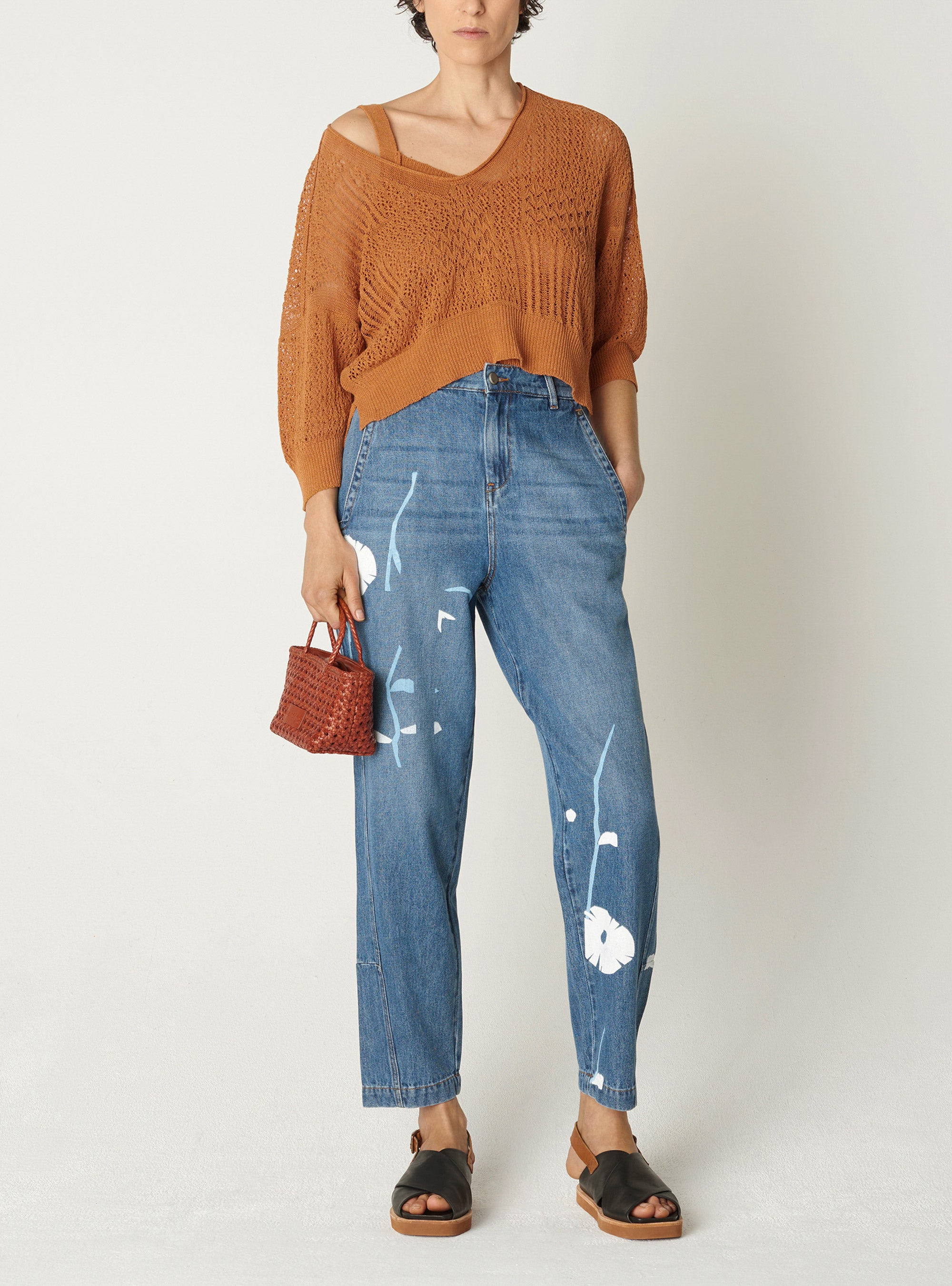 High-Waist Mom-Jeans