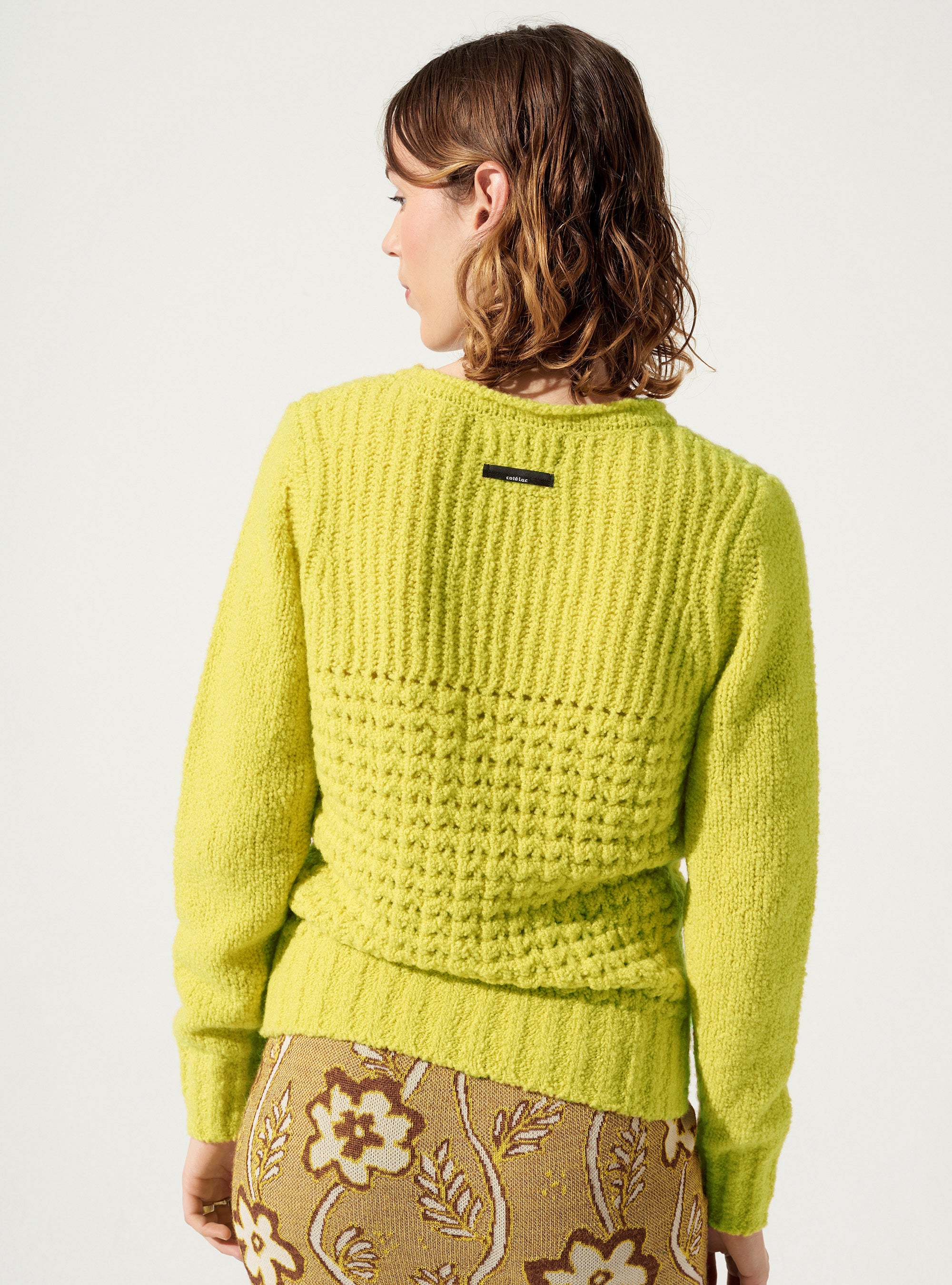 Macrame sweater