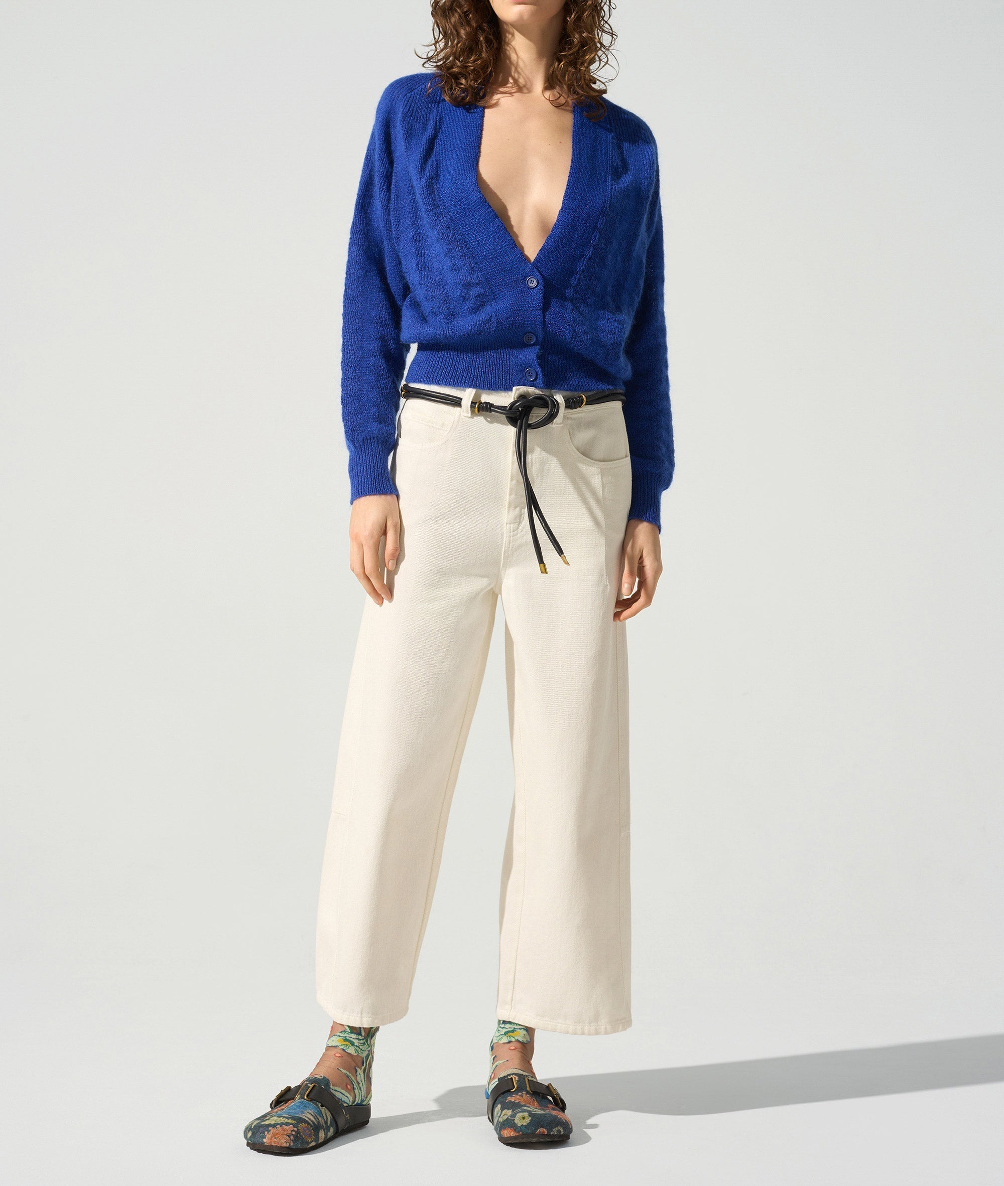 Gilet col châle Cotélac