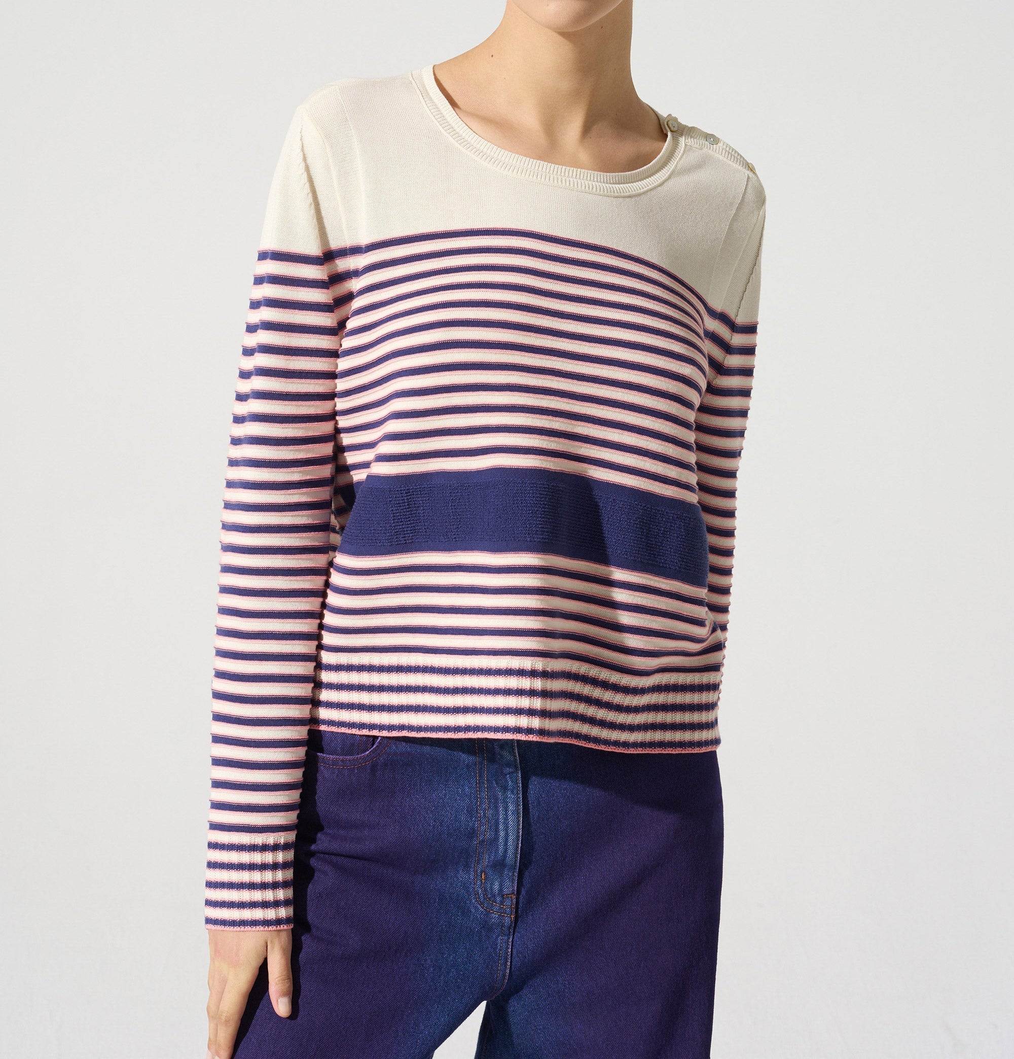 Pull marinière Cotélac