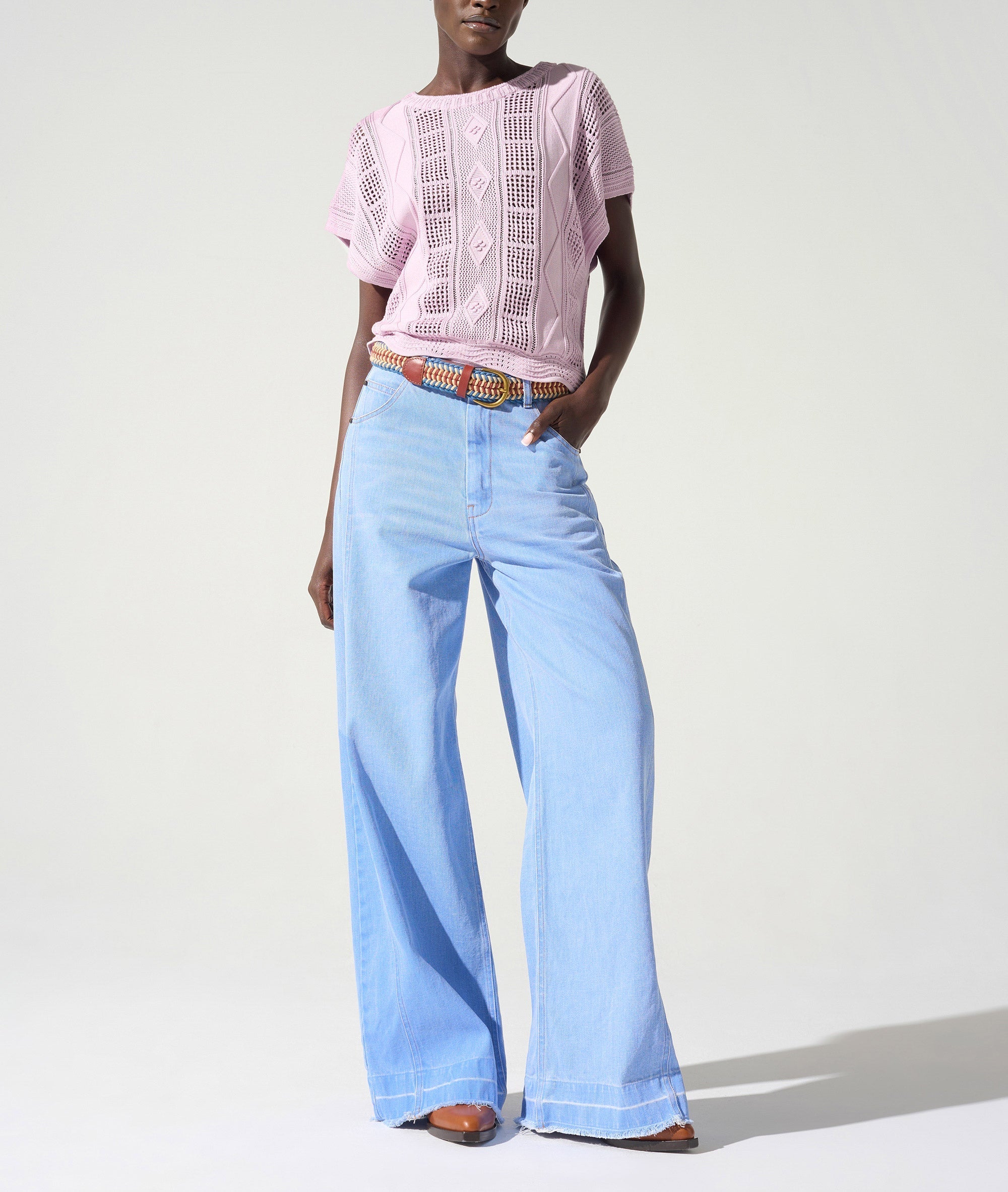 Pull manches courtes Cotélac