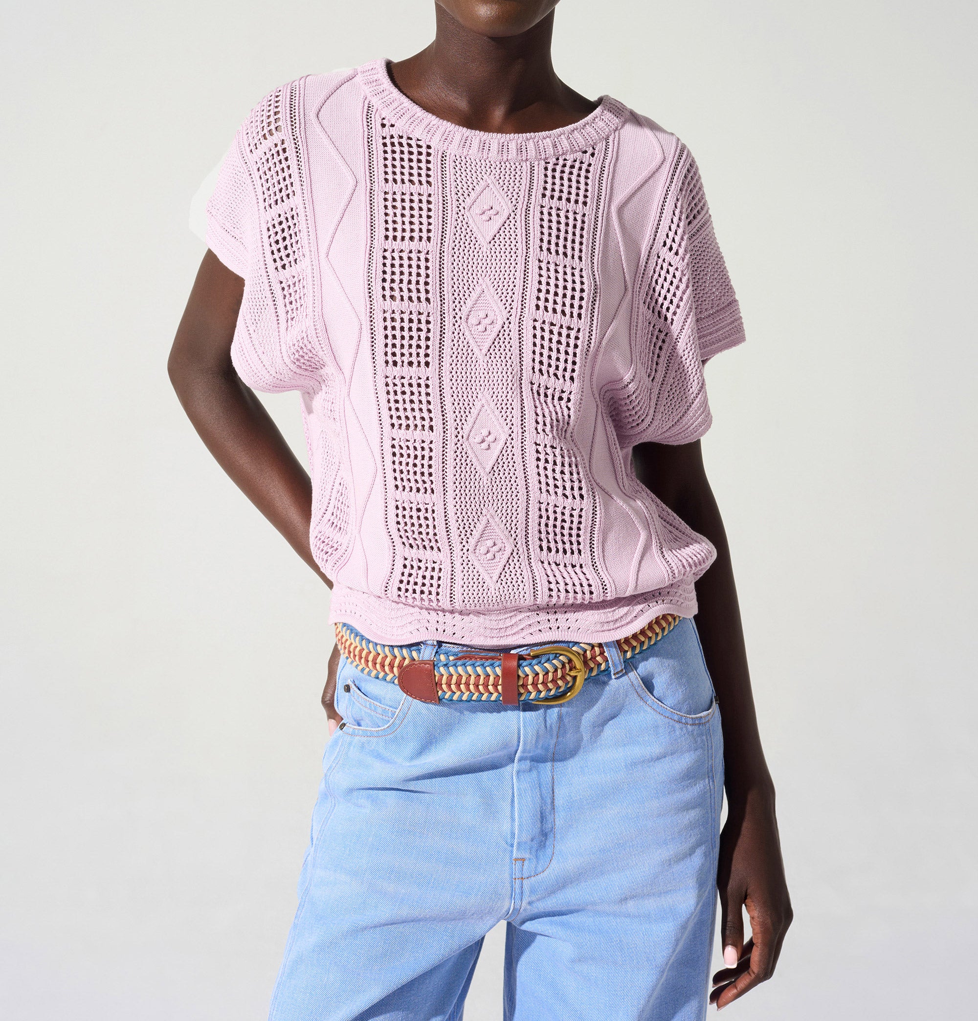 Pull manches courtes