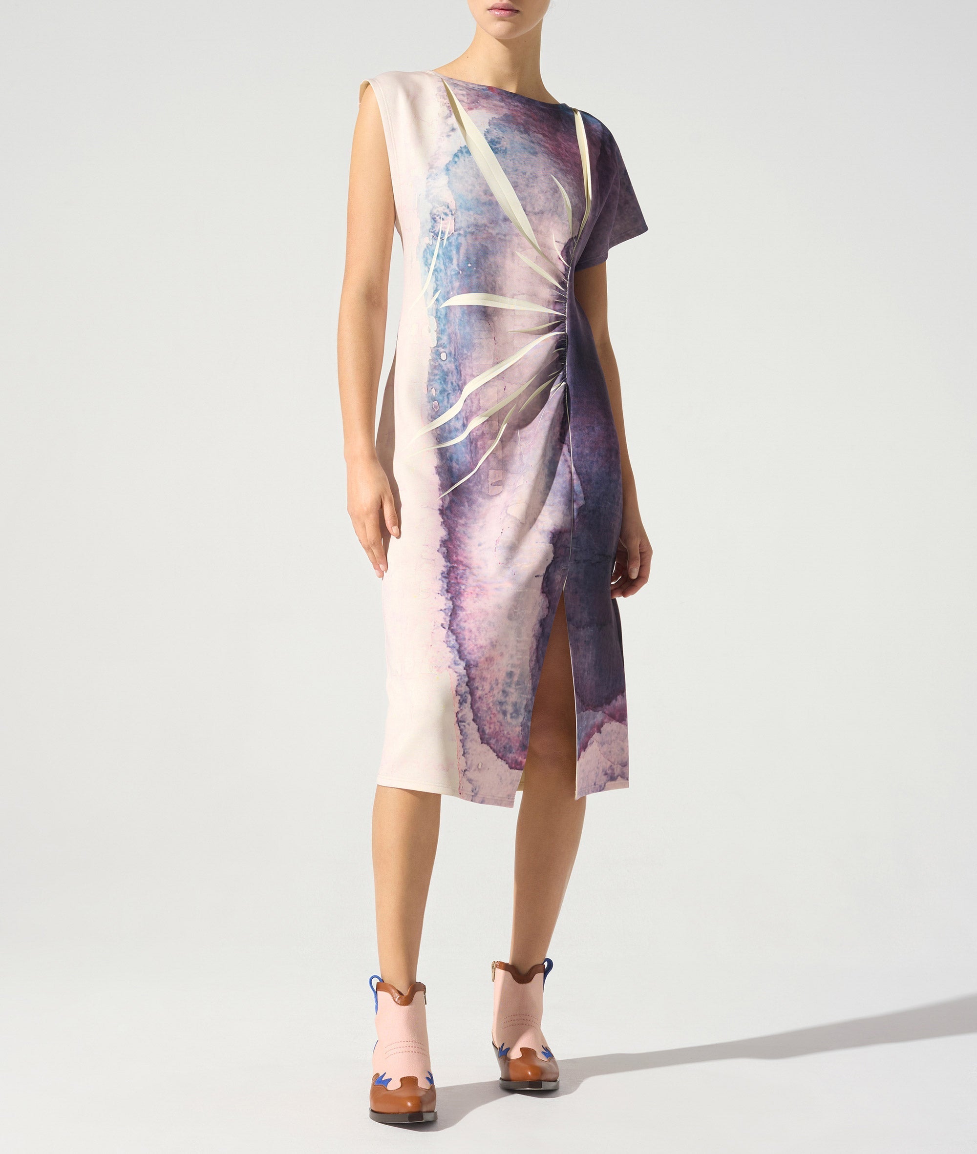 Robe asymétrique Cotélac