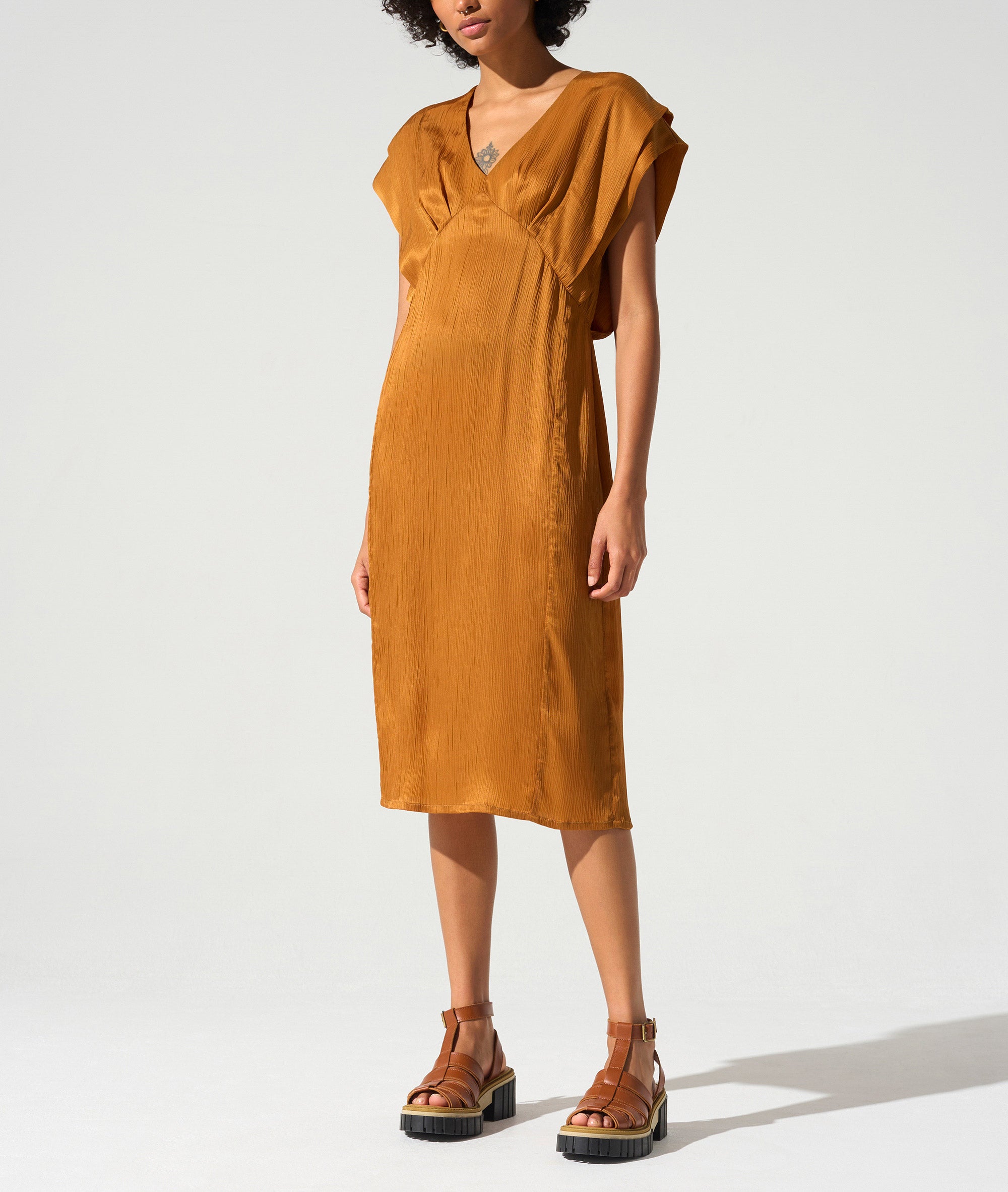 Robe manches courtes Cotélac