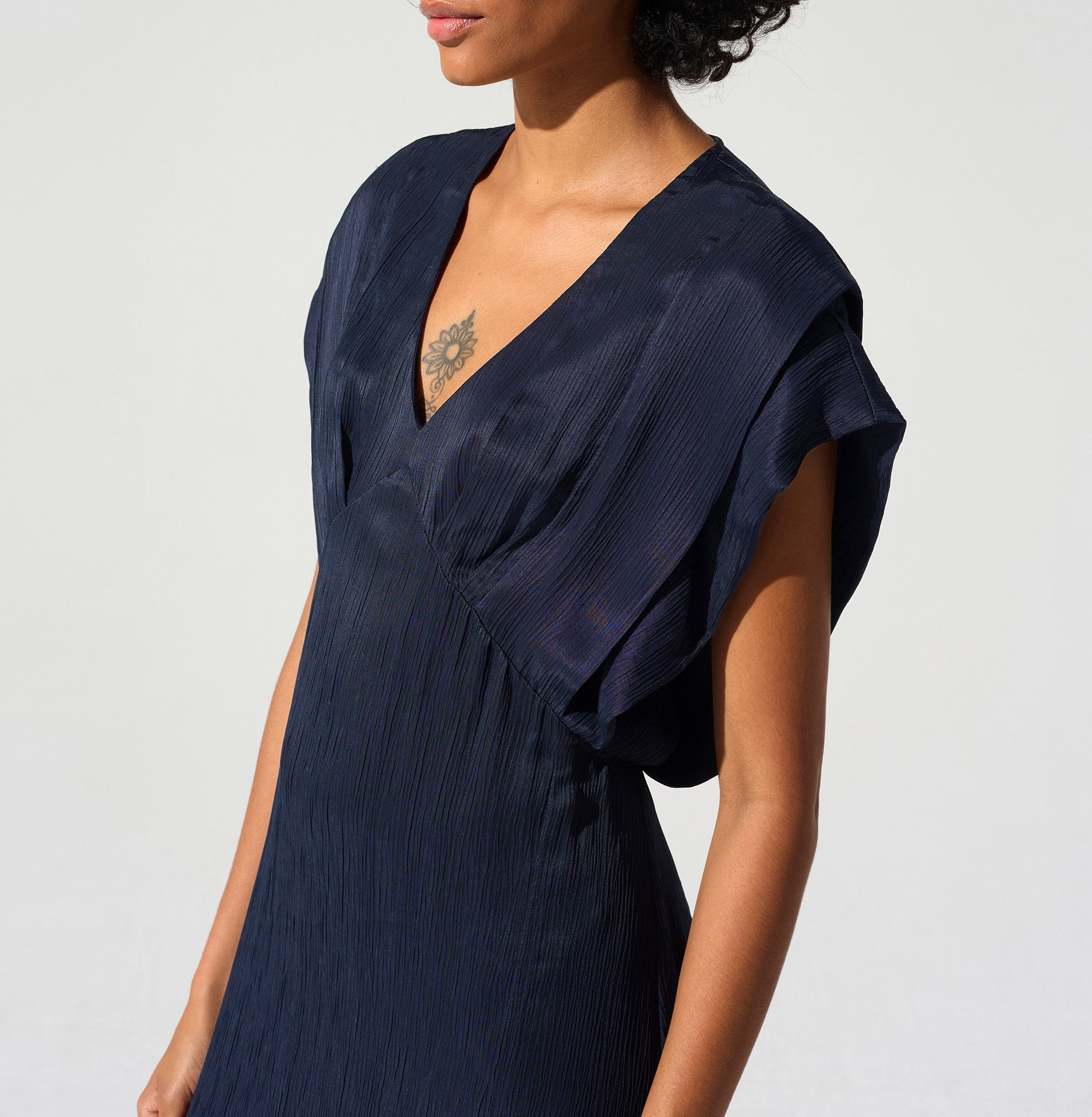 Robe manches courtes Cotélac