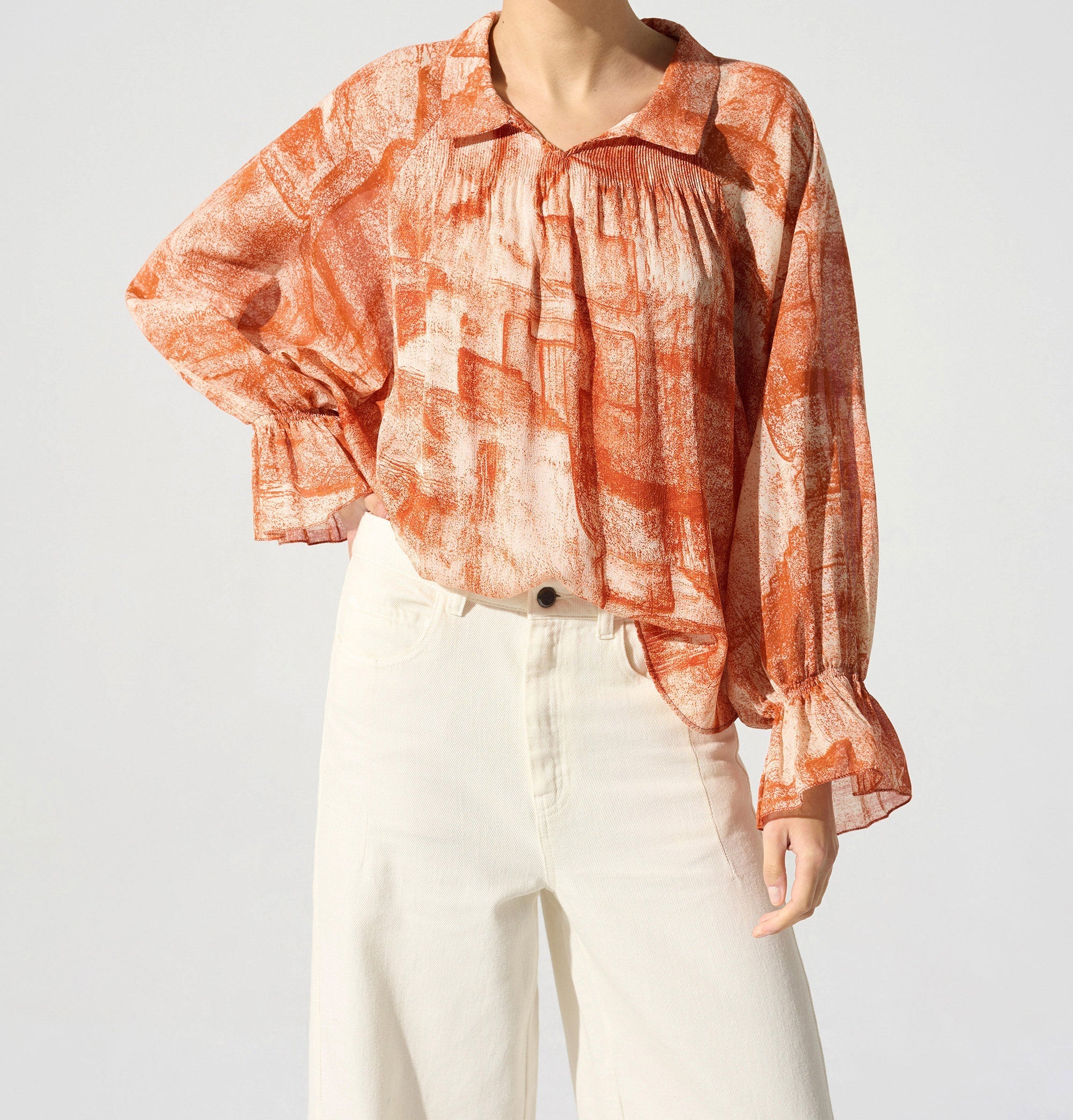 Blouse manches longues Cotélac