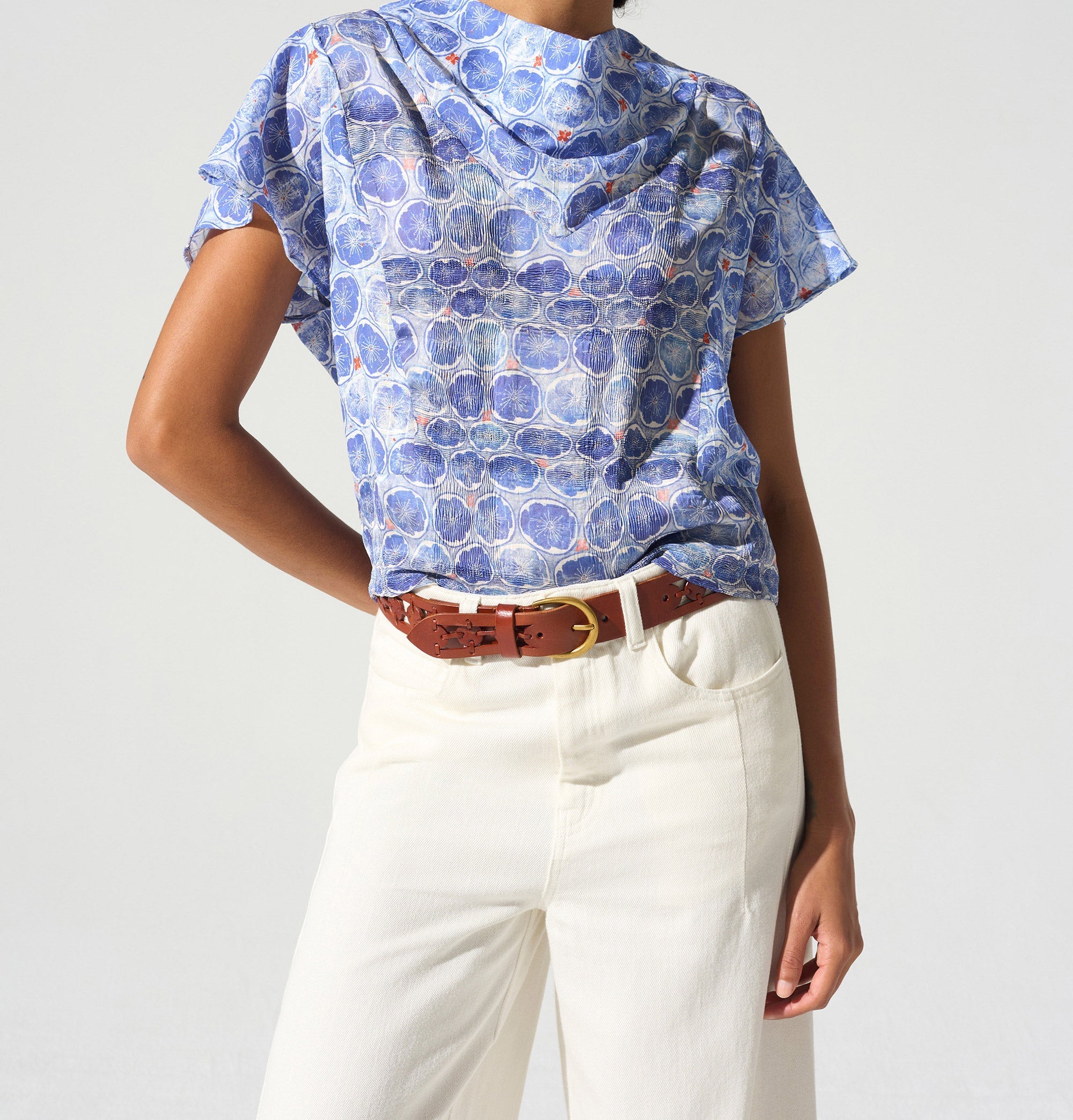 Blouse manches courtes Cotélac