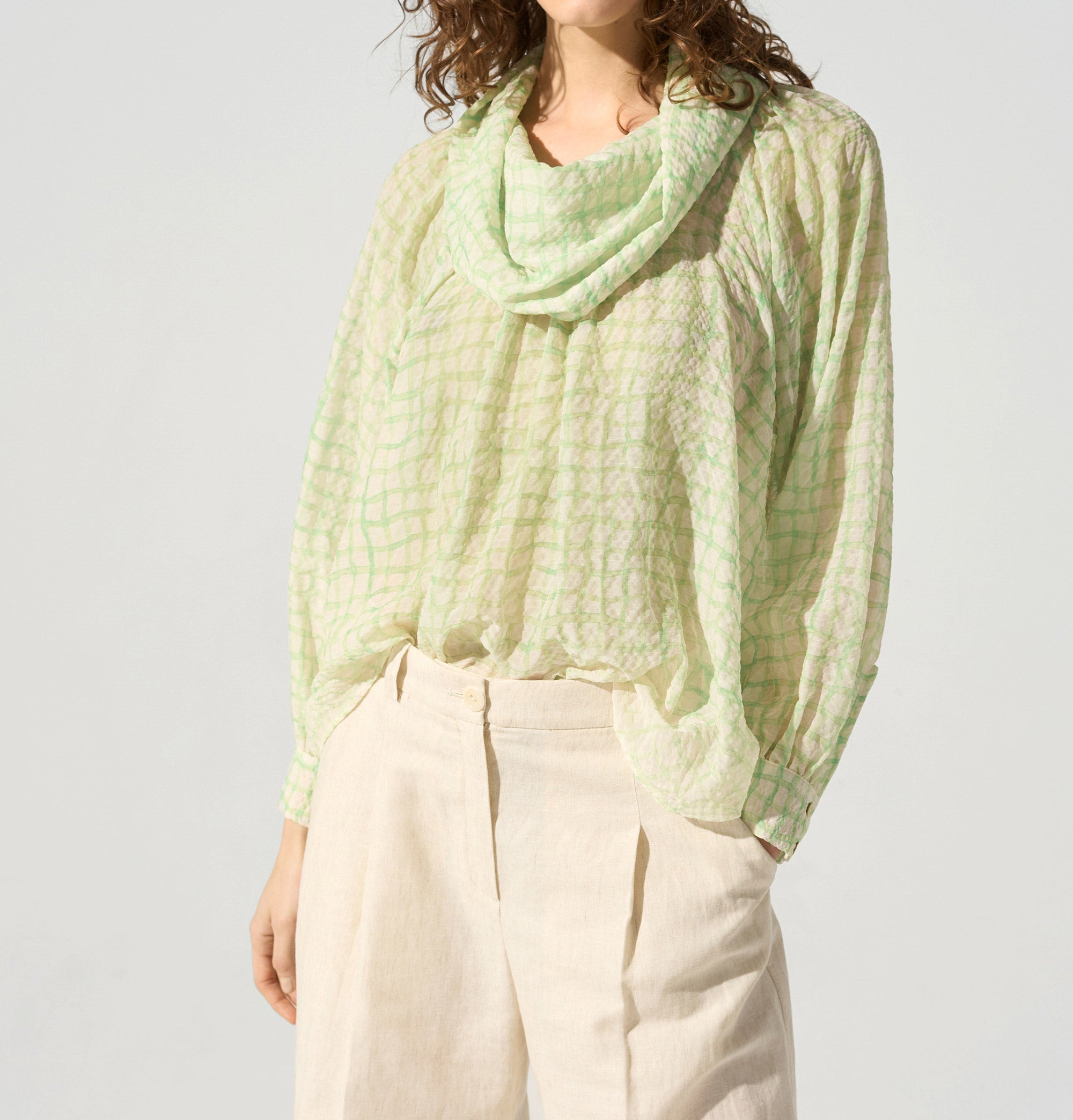 Blouse manches bouffantes Cotélac