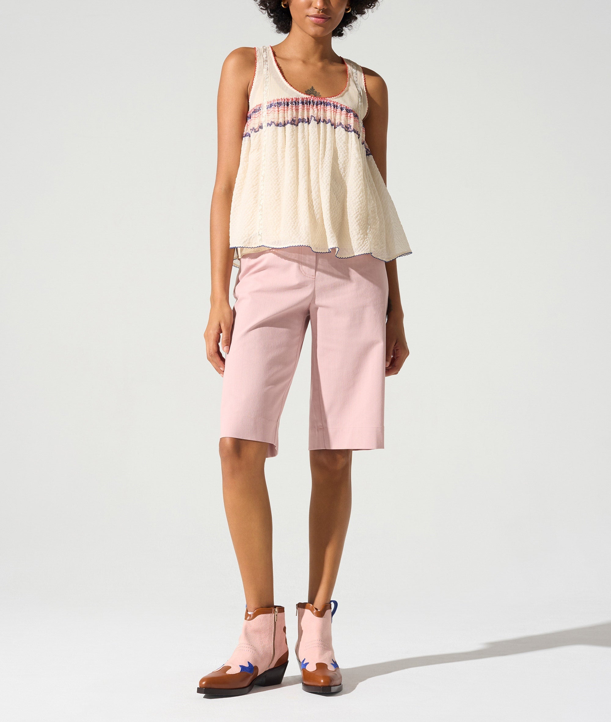 Débardeur larges bretelles Cotélac