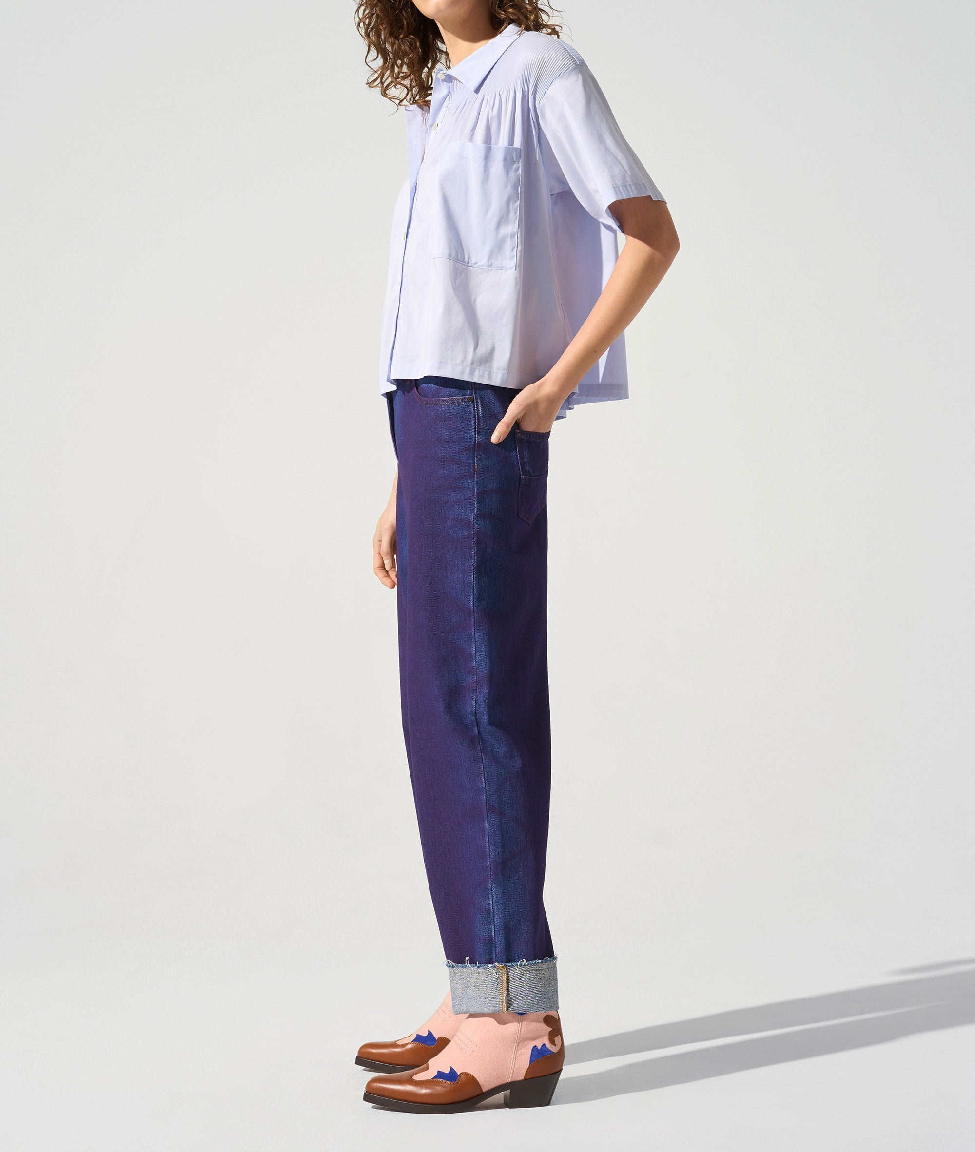 Chemise boyish Cotélac