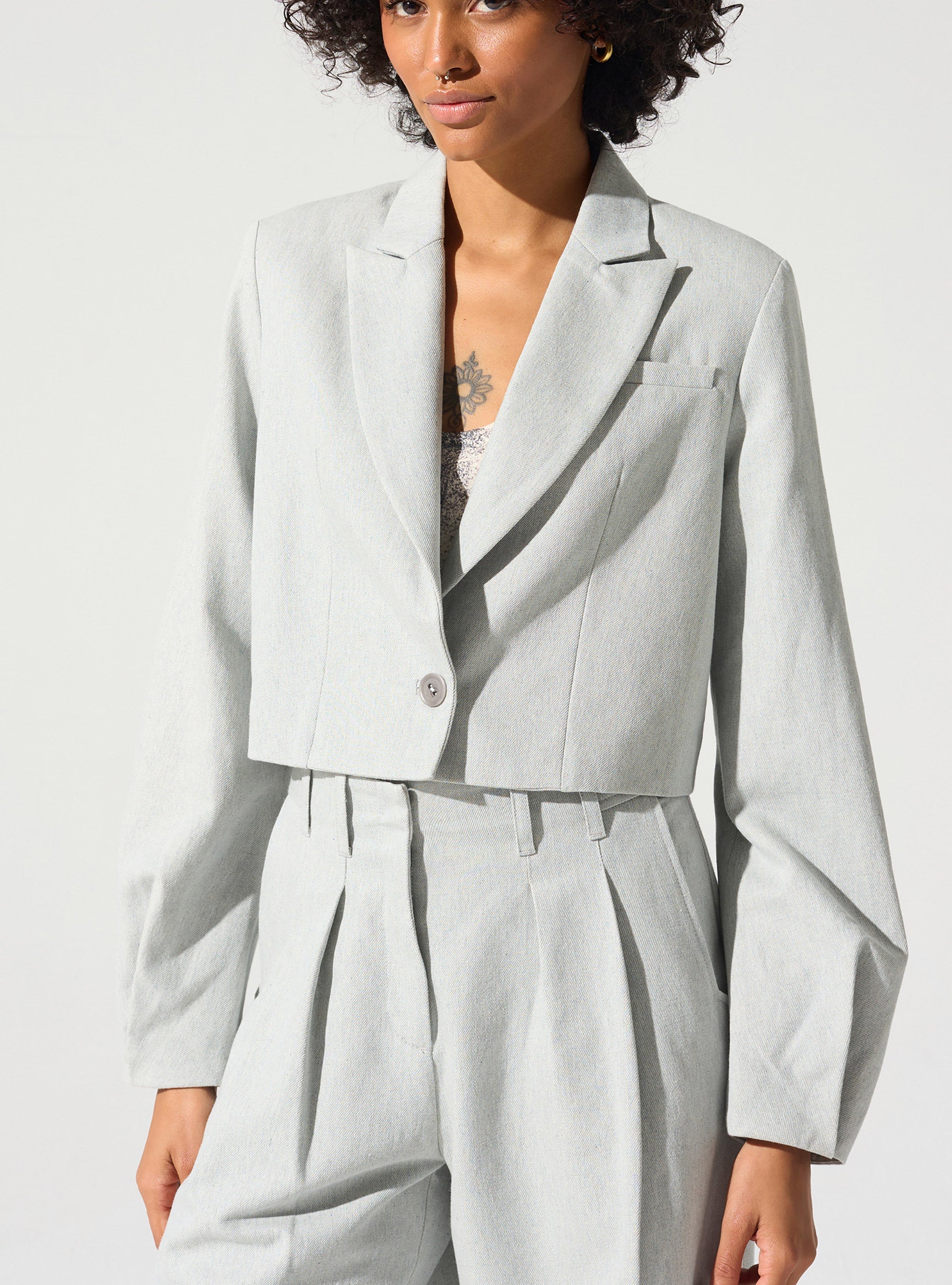 Veste tailleur courte Cotélac