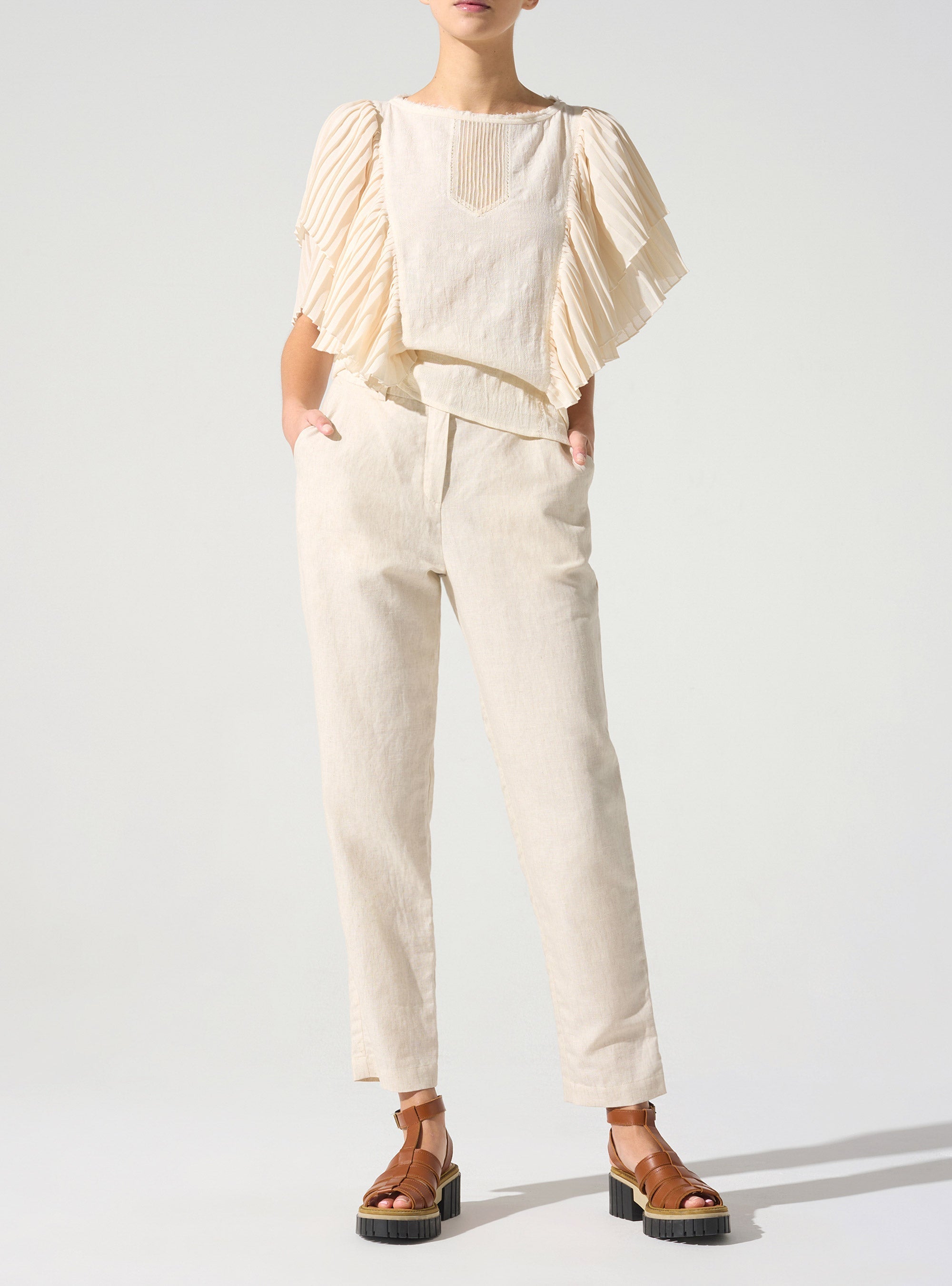 Pantalon droit Cotélac