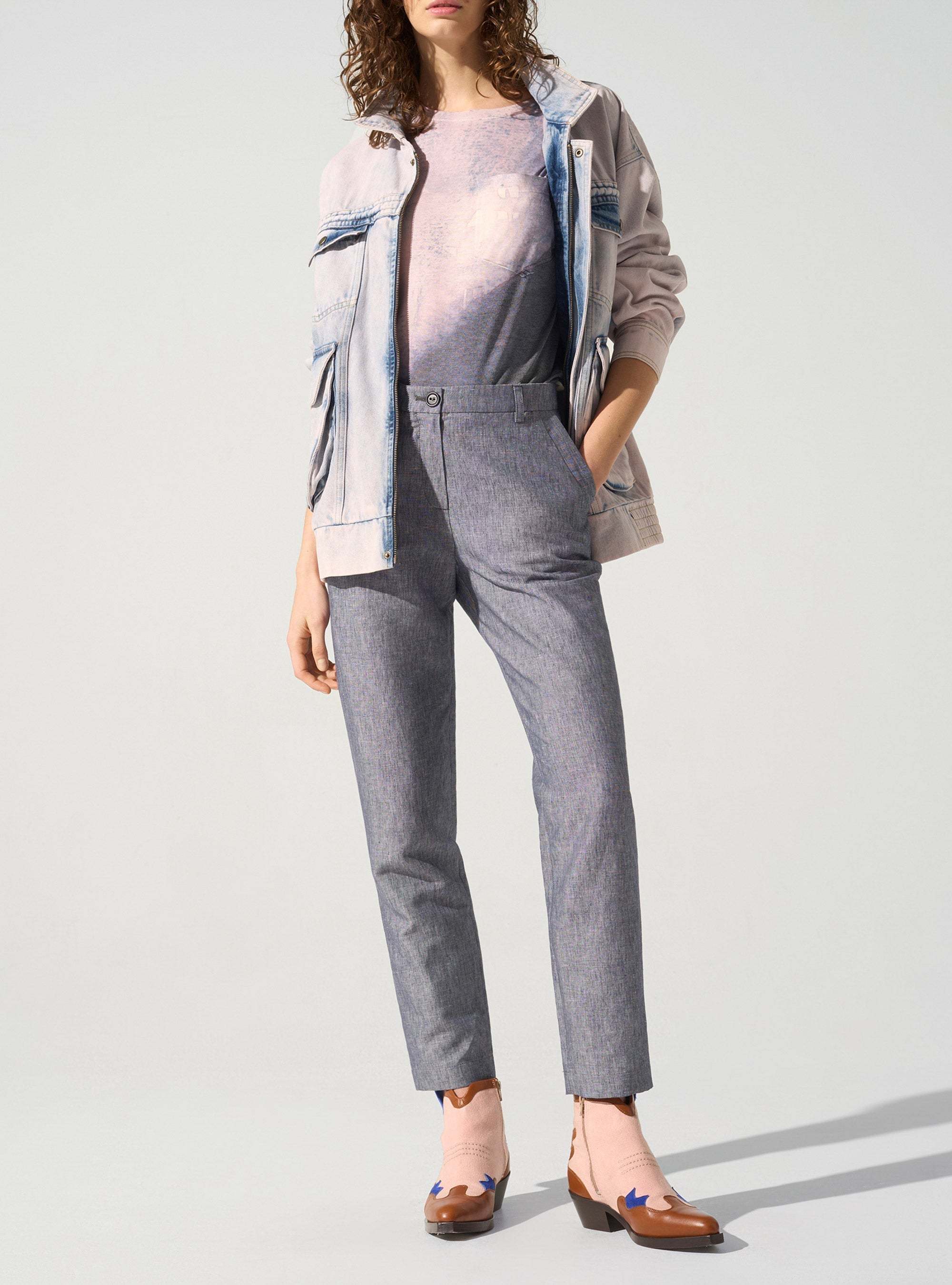 Pantalon droit Cotélac