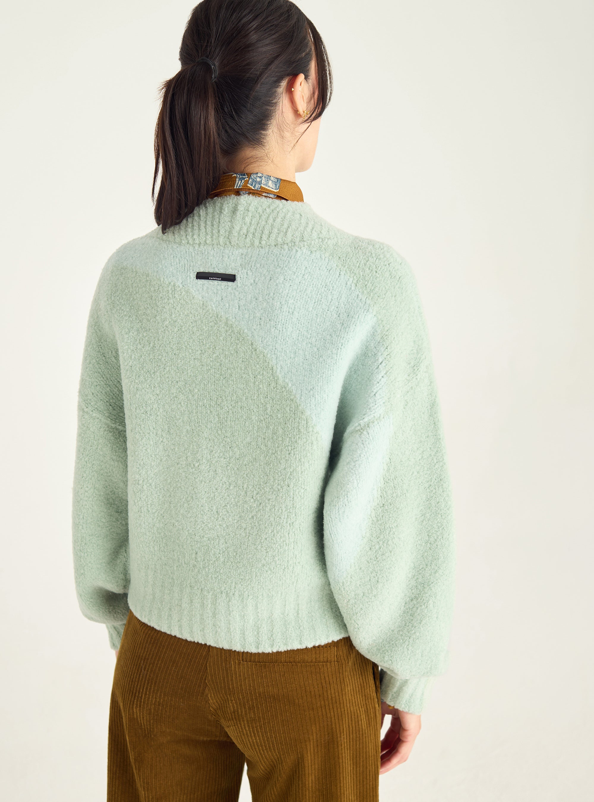 Cardigan zippé