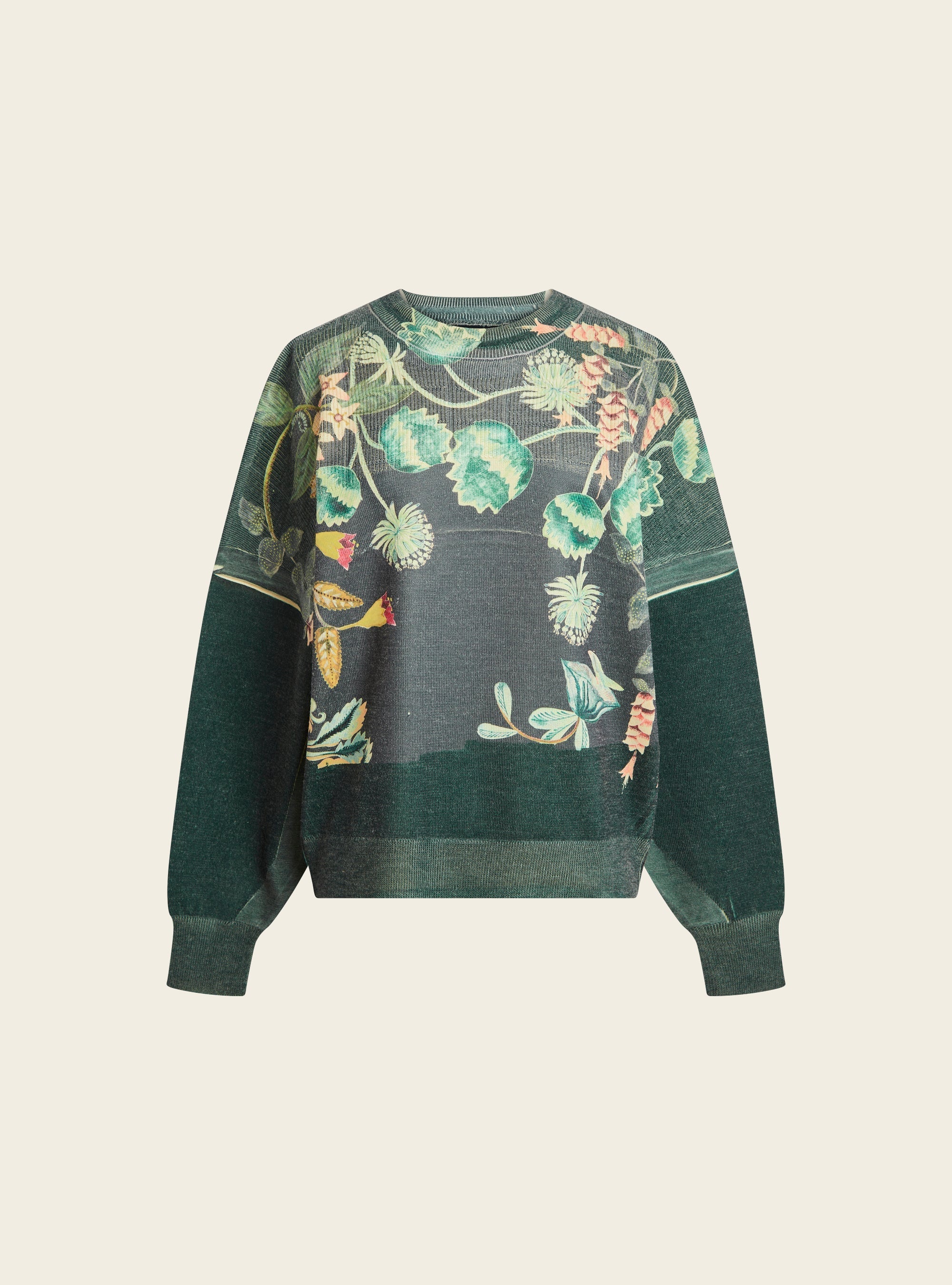 Pull sublimé à l’aquarelle Cotélac