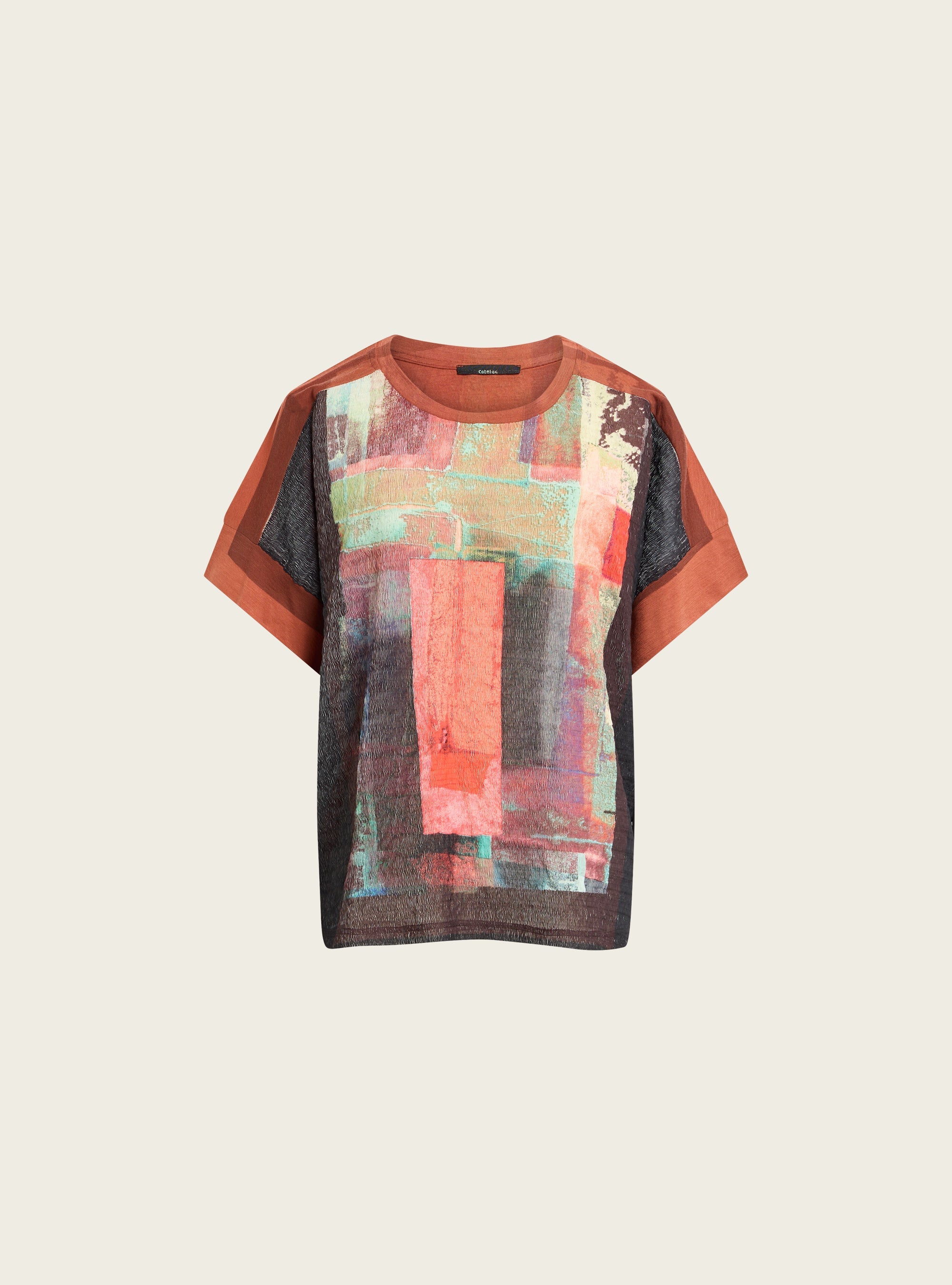 T-shirt bi-matière sublimé Cotélac