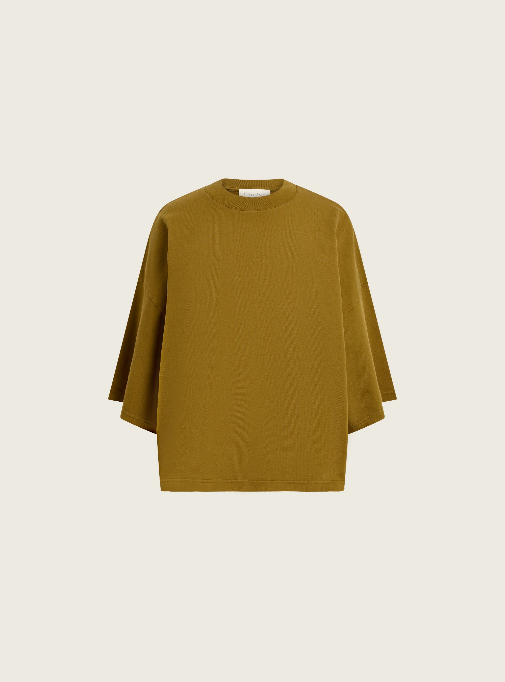 T-shirt oversize en coton bio Cotélac