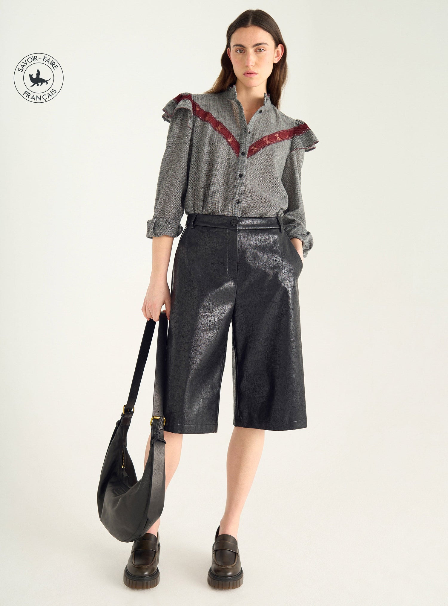 Chemise en laine et coton Cotélac