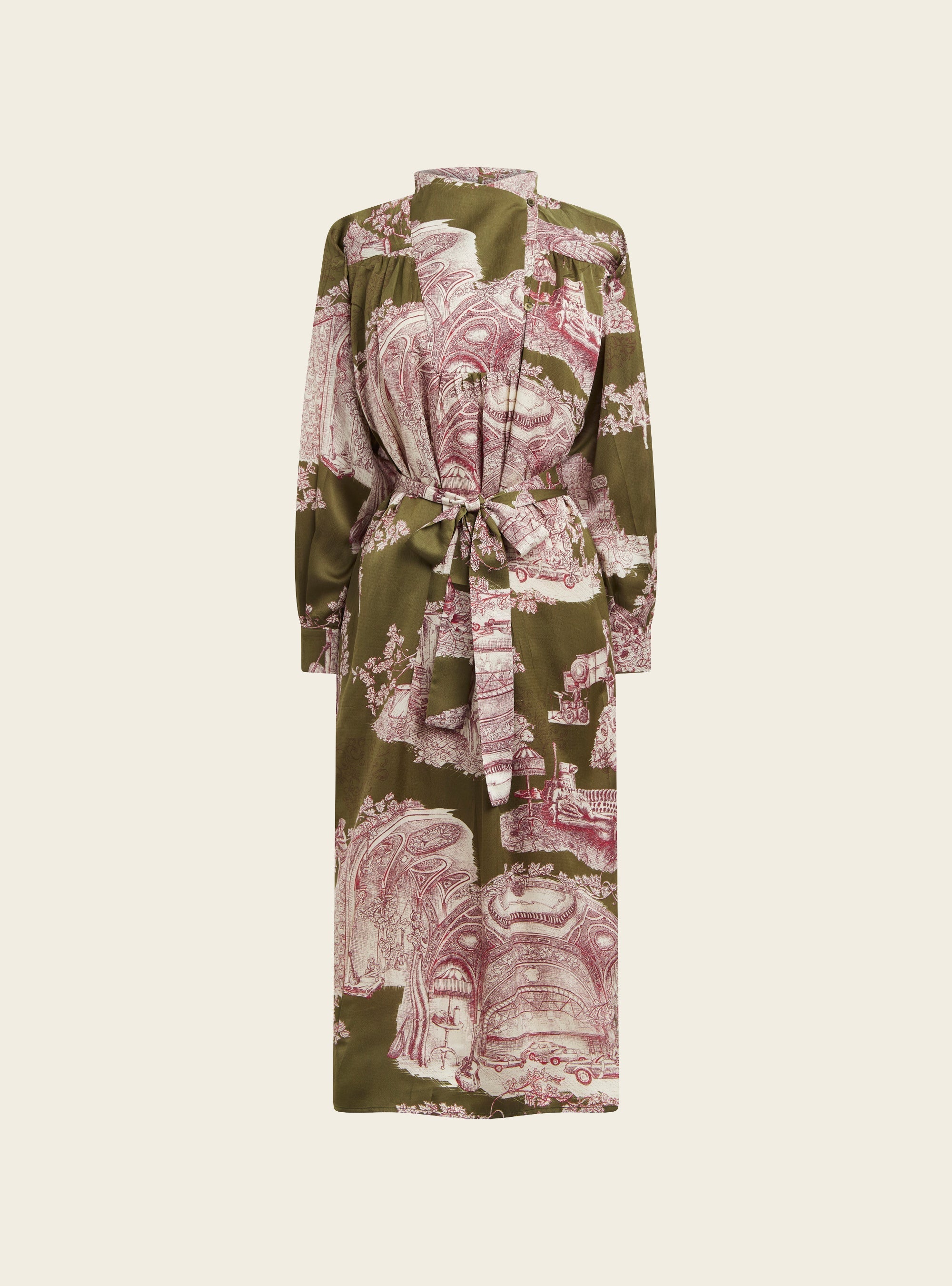 Robe imprimée "Heart Strings" Cotélac