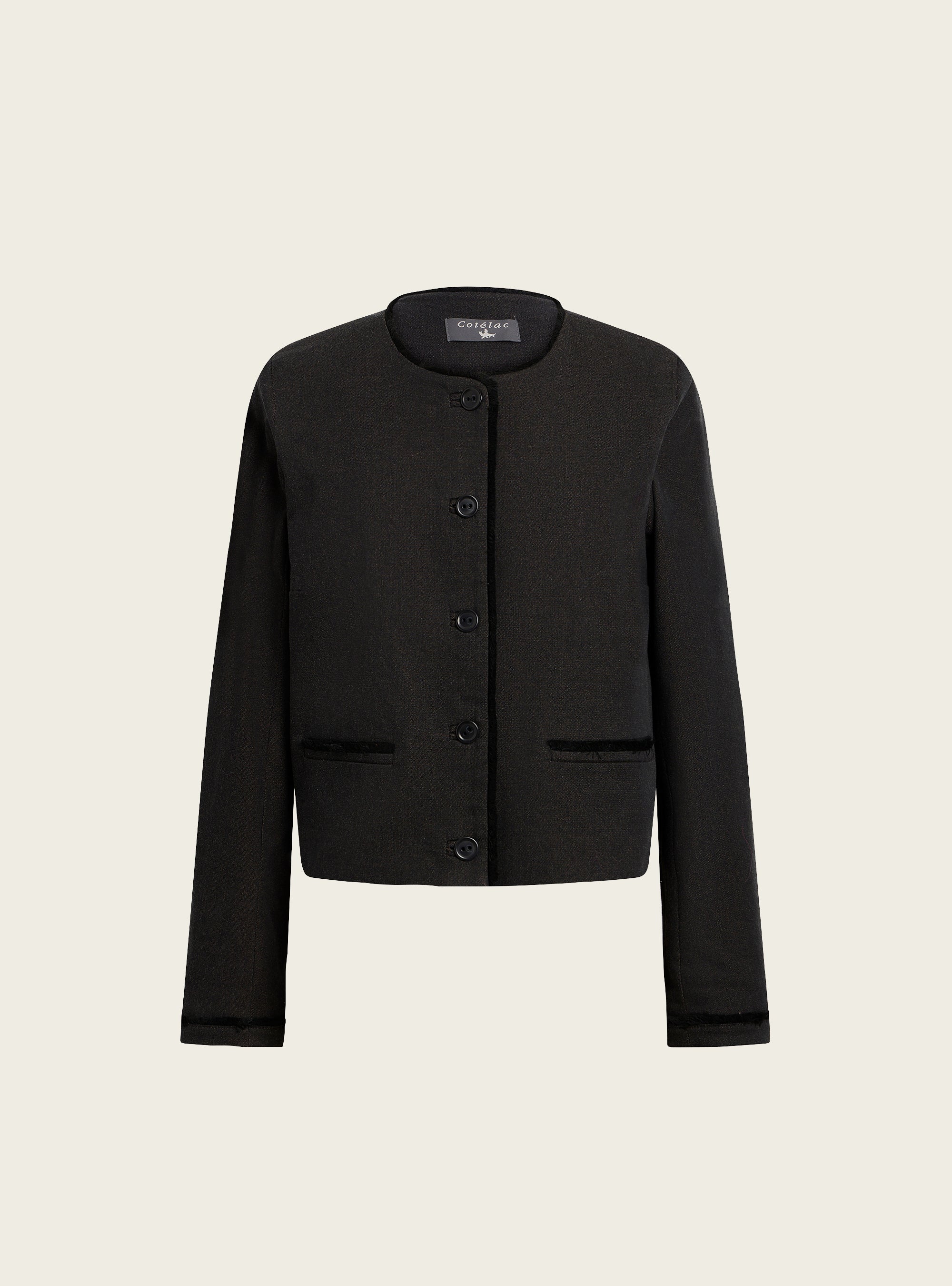 Veste courte esprit tailleur Cotélac