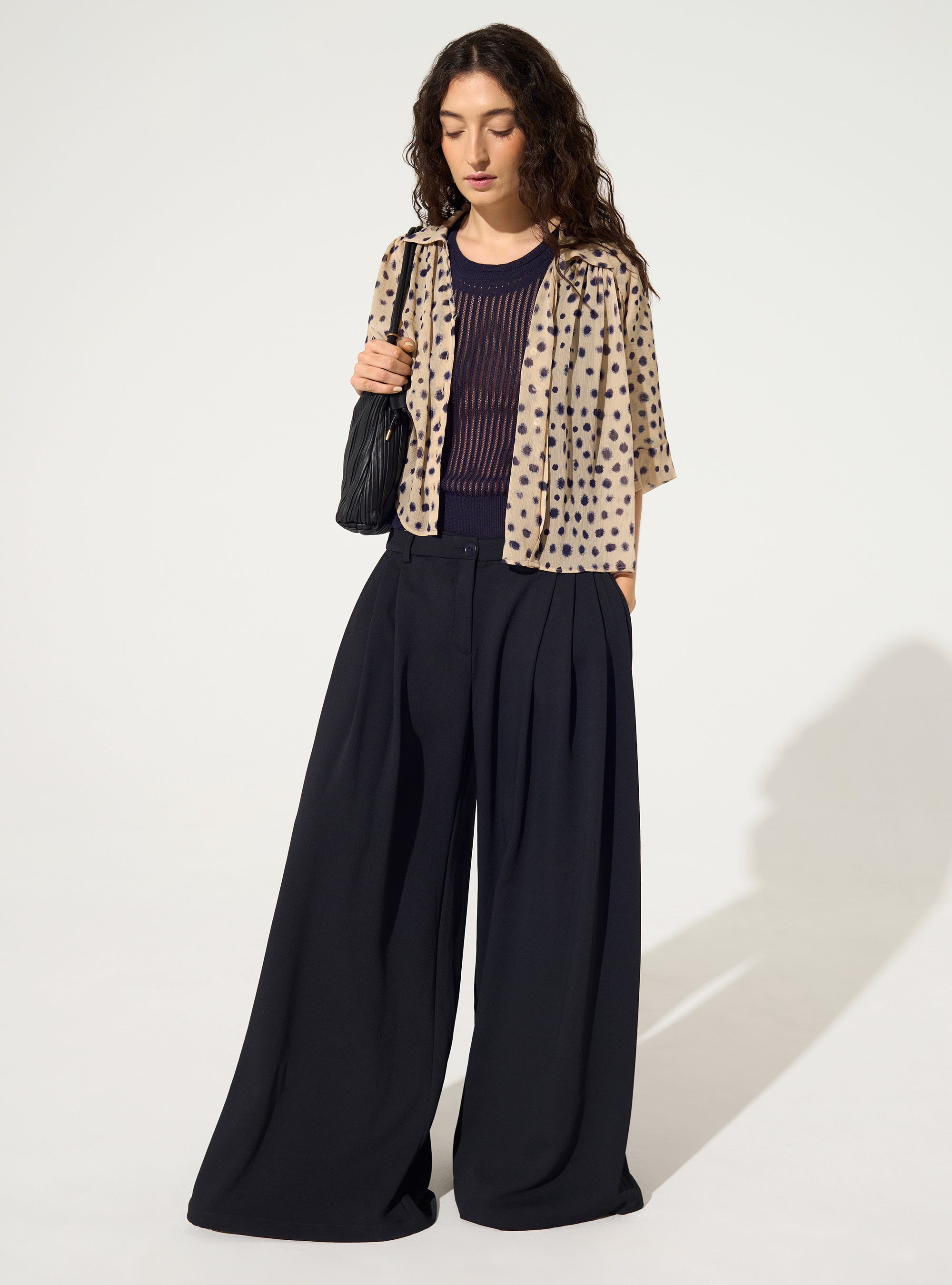 Chemise oversize XXL imprimé maison rose