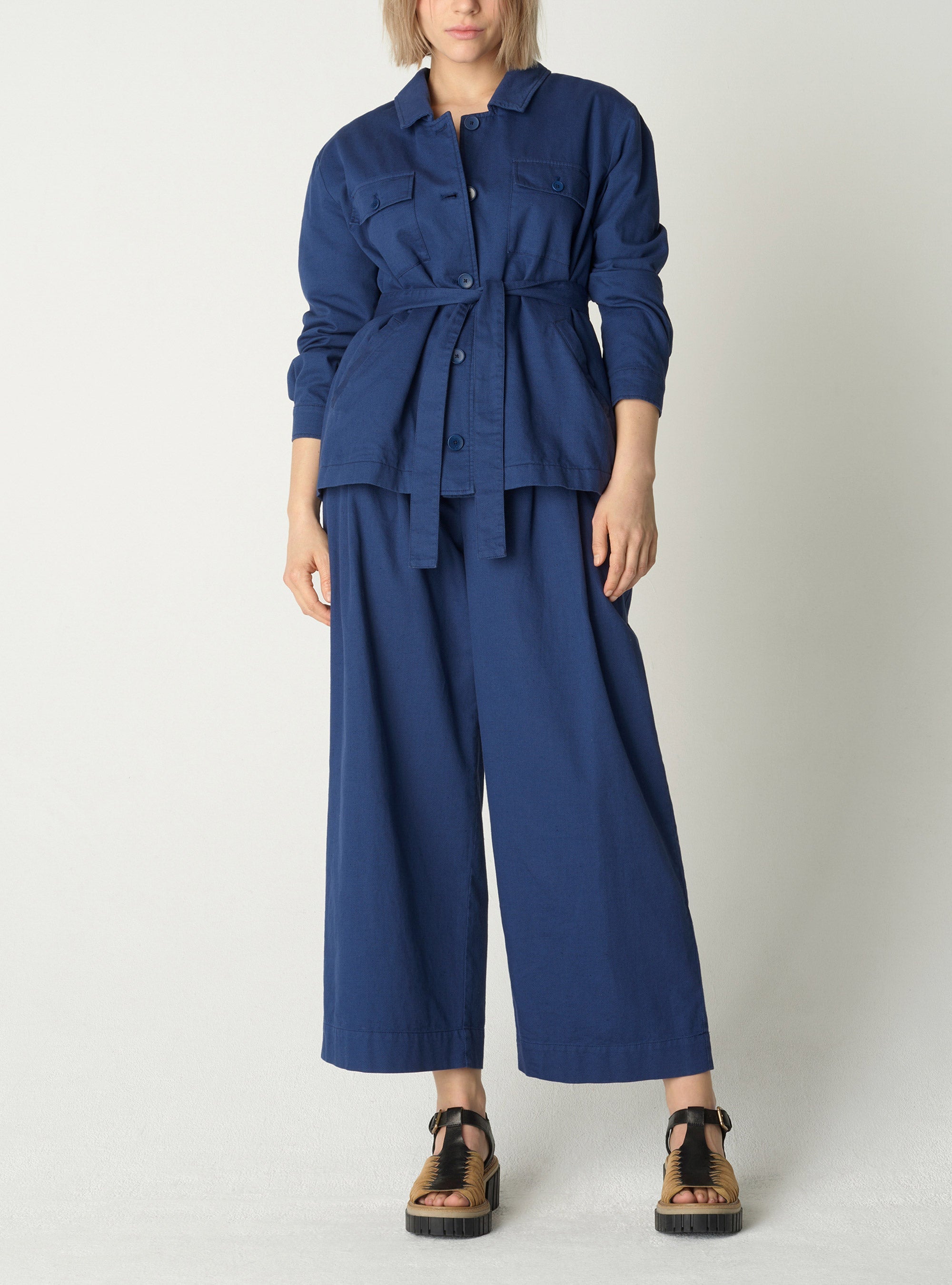 Veste Marine acoté 
