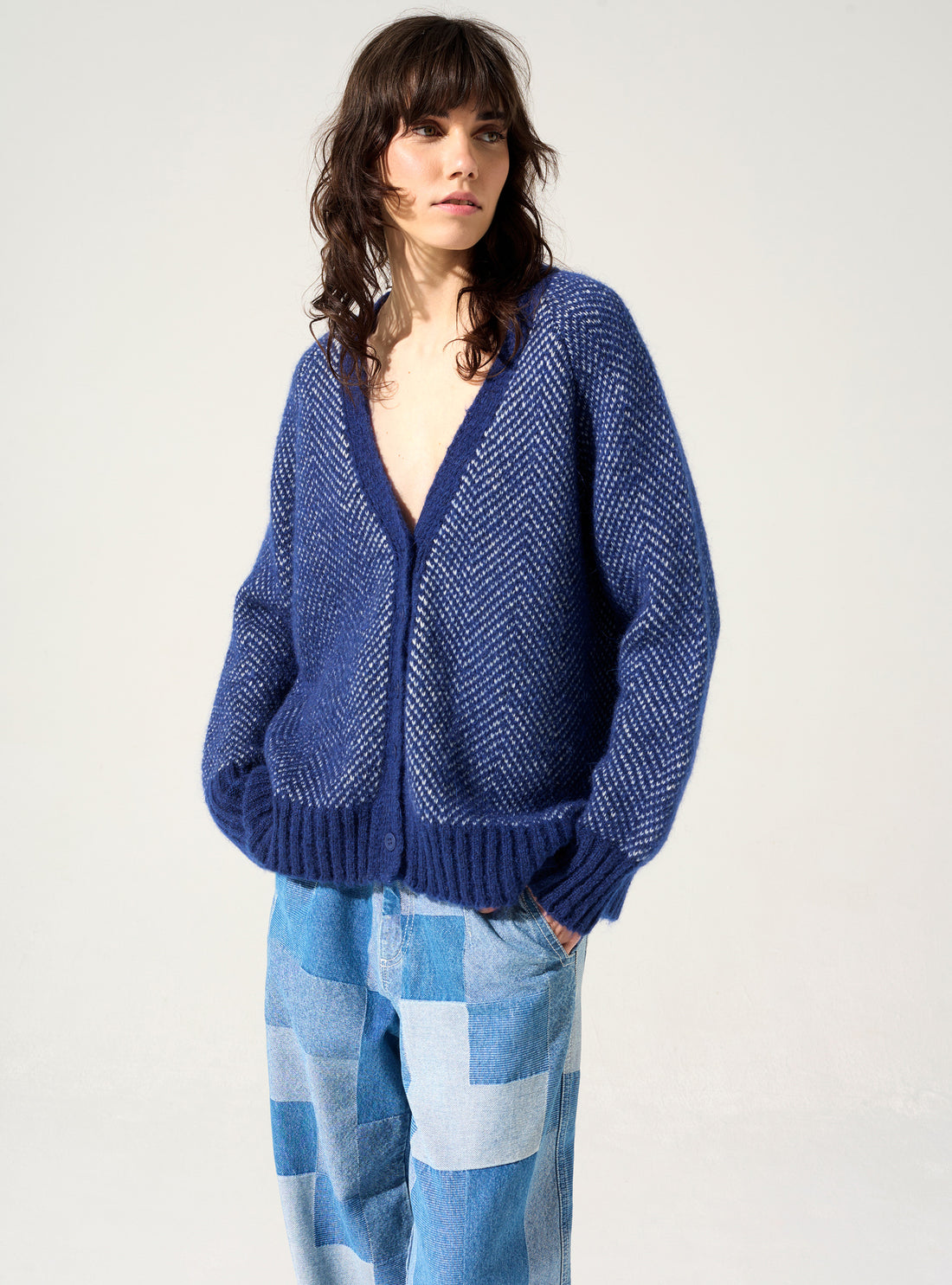 Loose cardigan