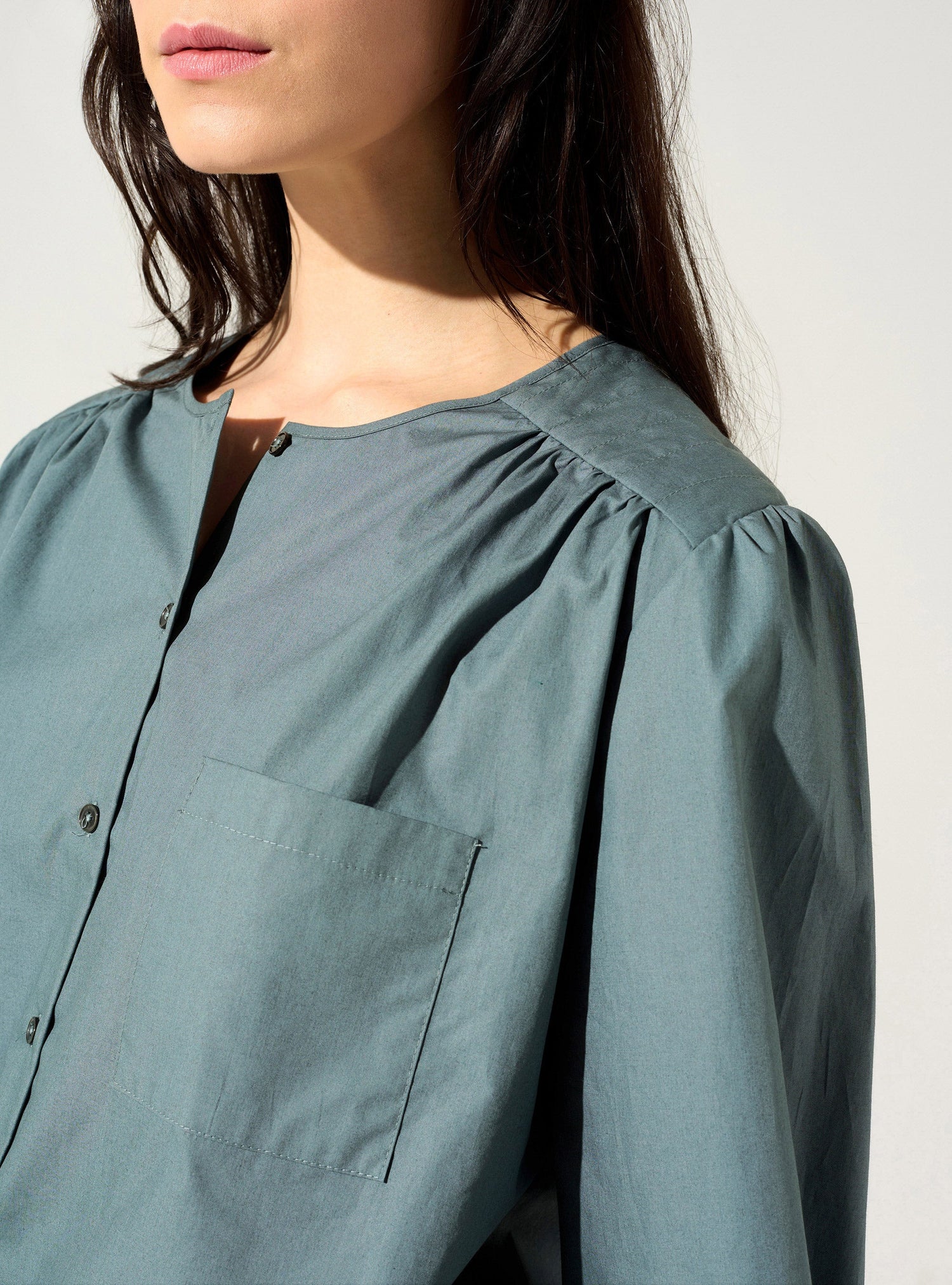 Geknöpfte Bluse