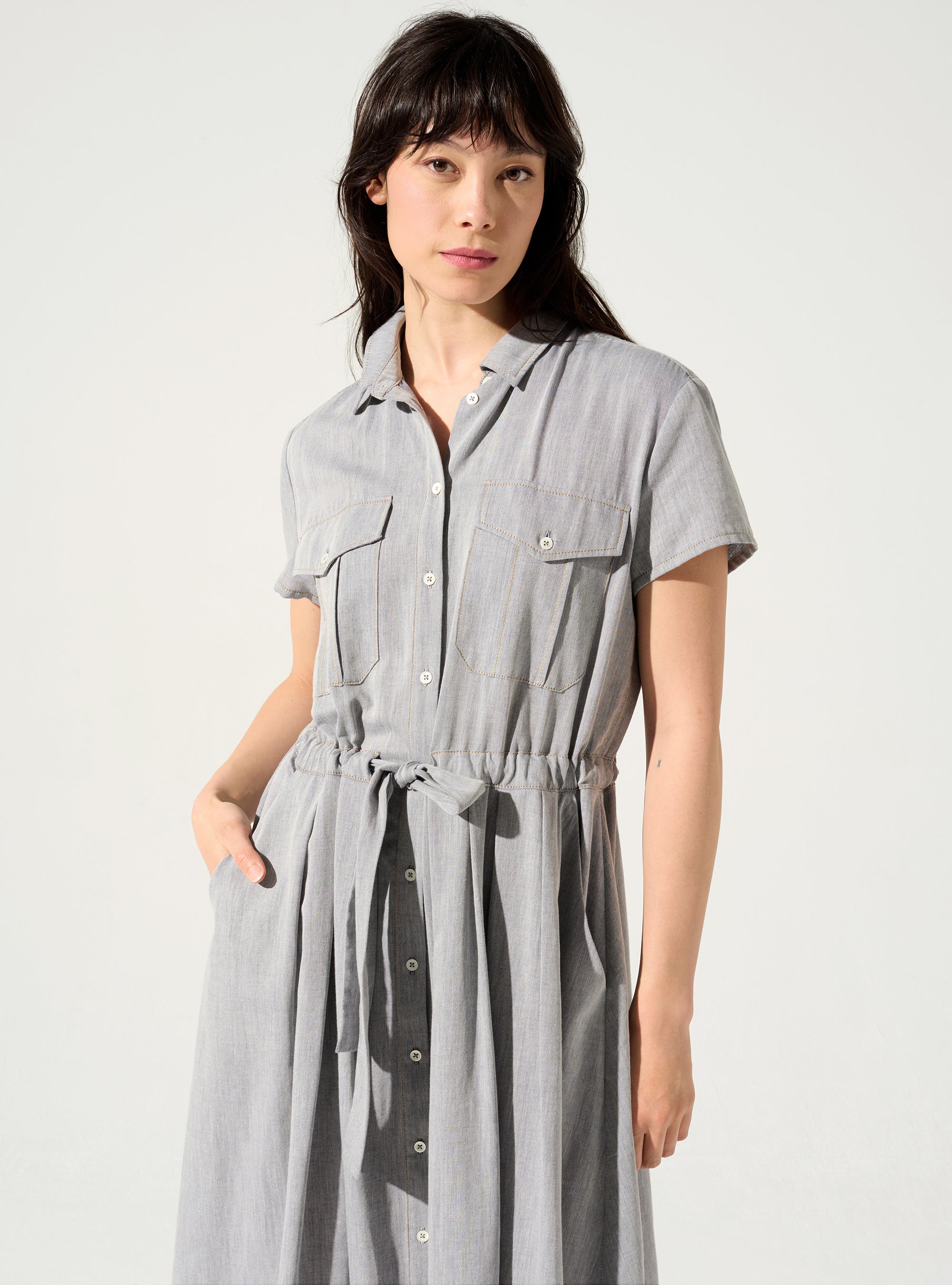 Robe cintree