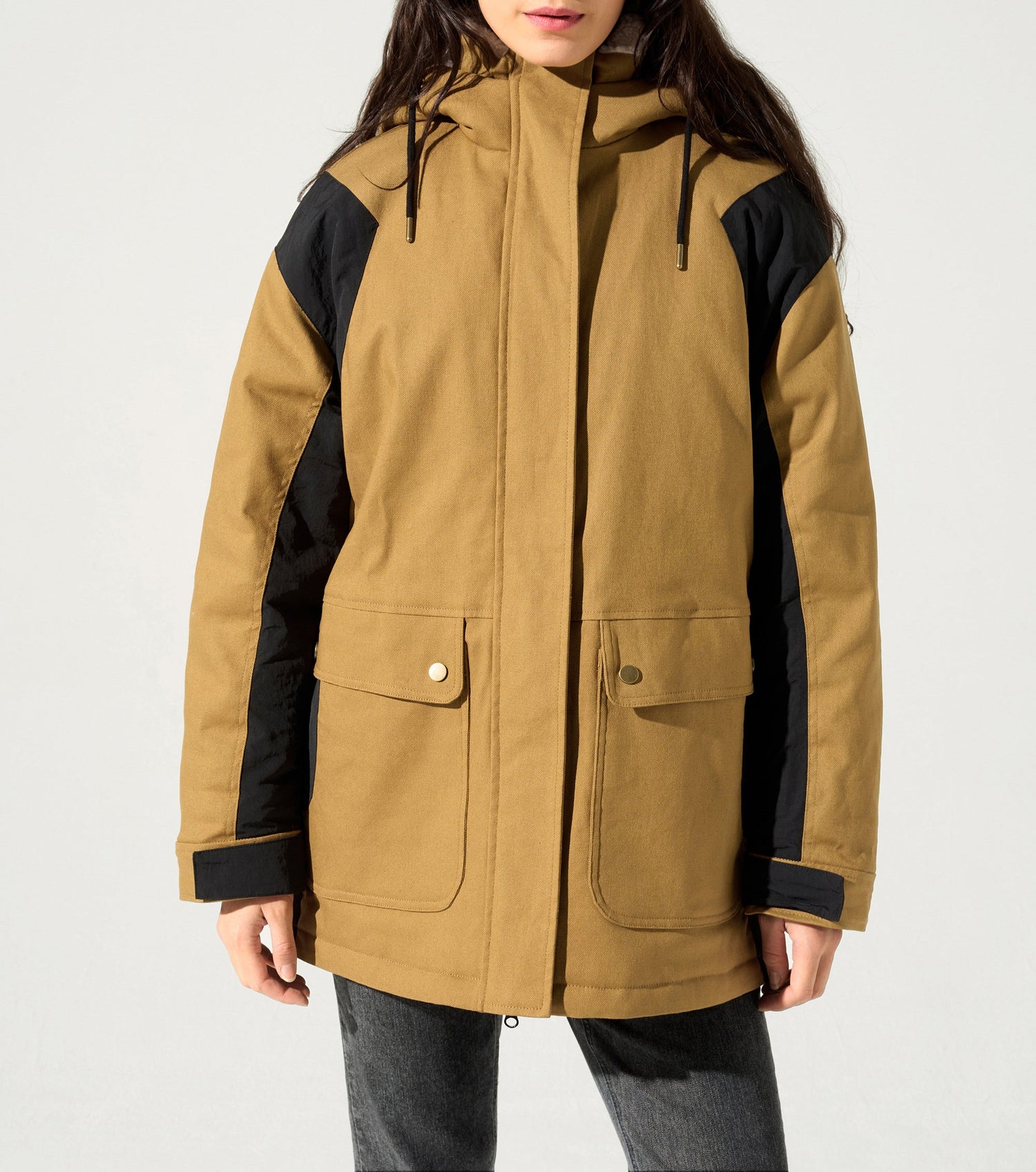 Parka à capuche
