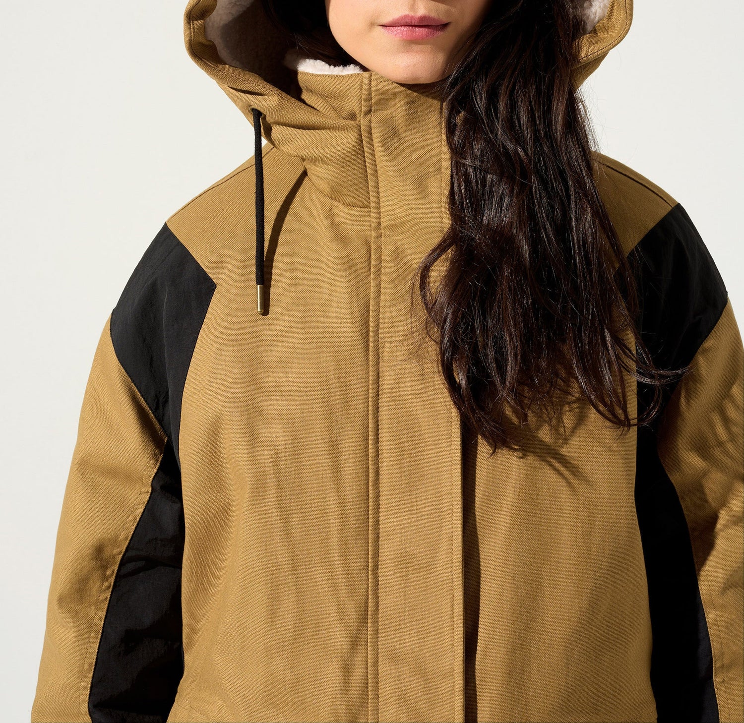 Parka à capuche