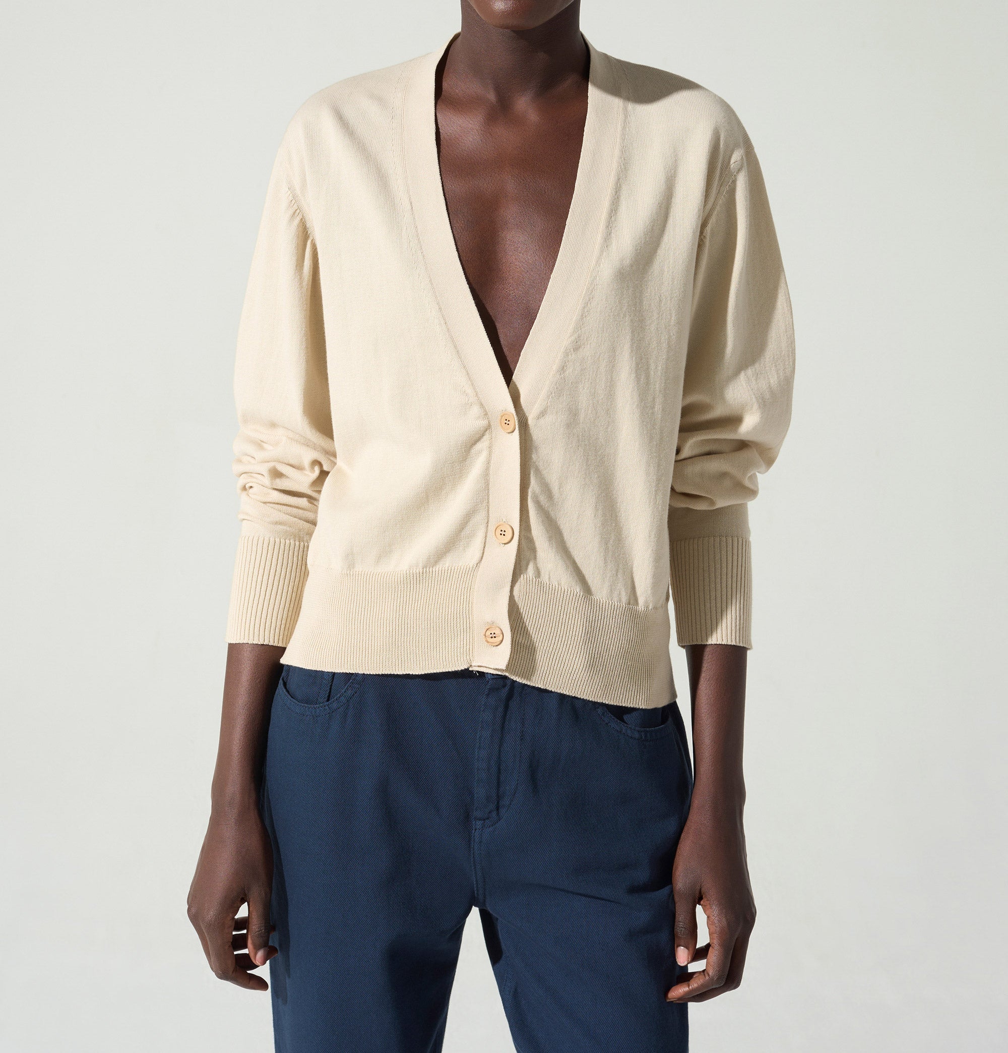 Gilet manches longues acoté 