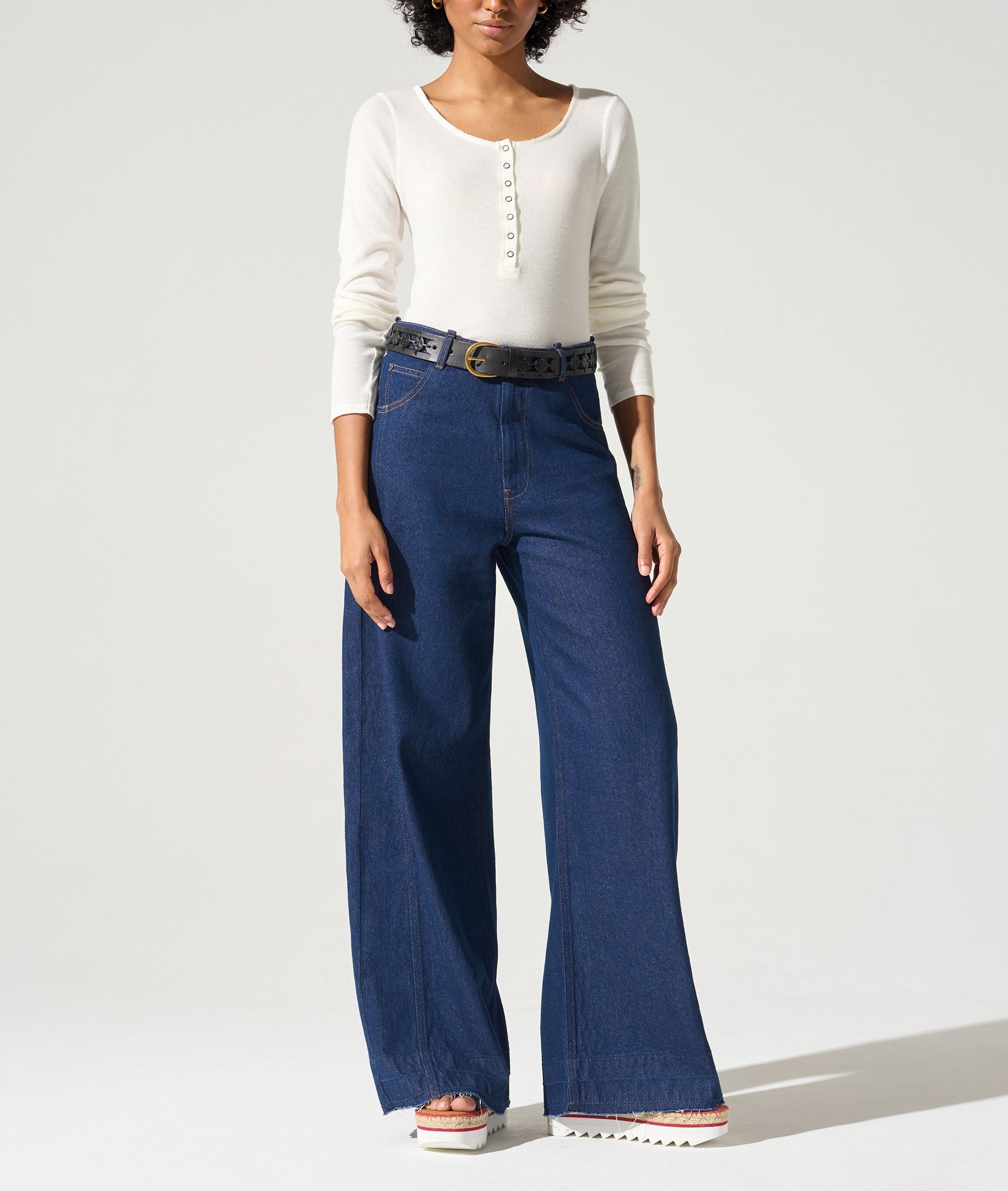 T-Shirt manches longues acoté 