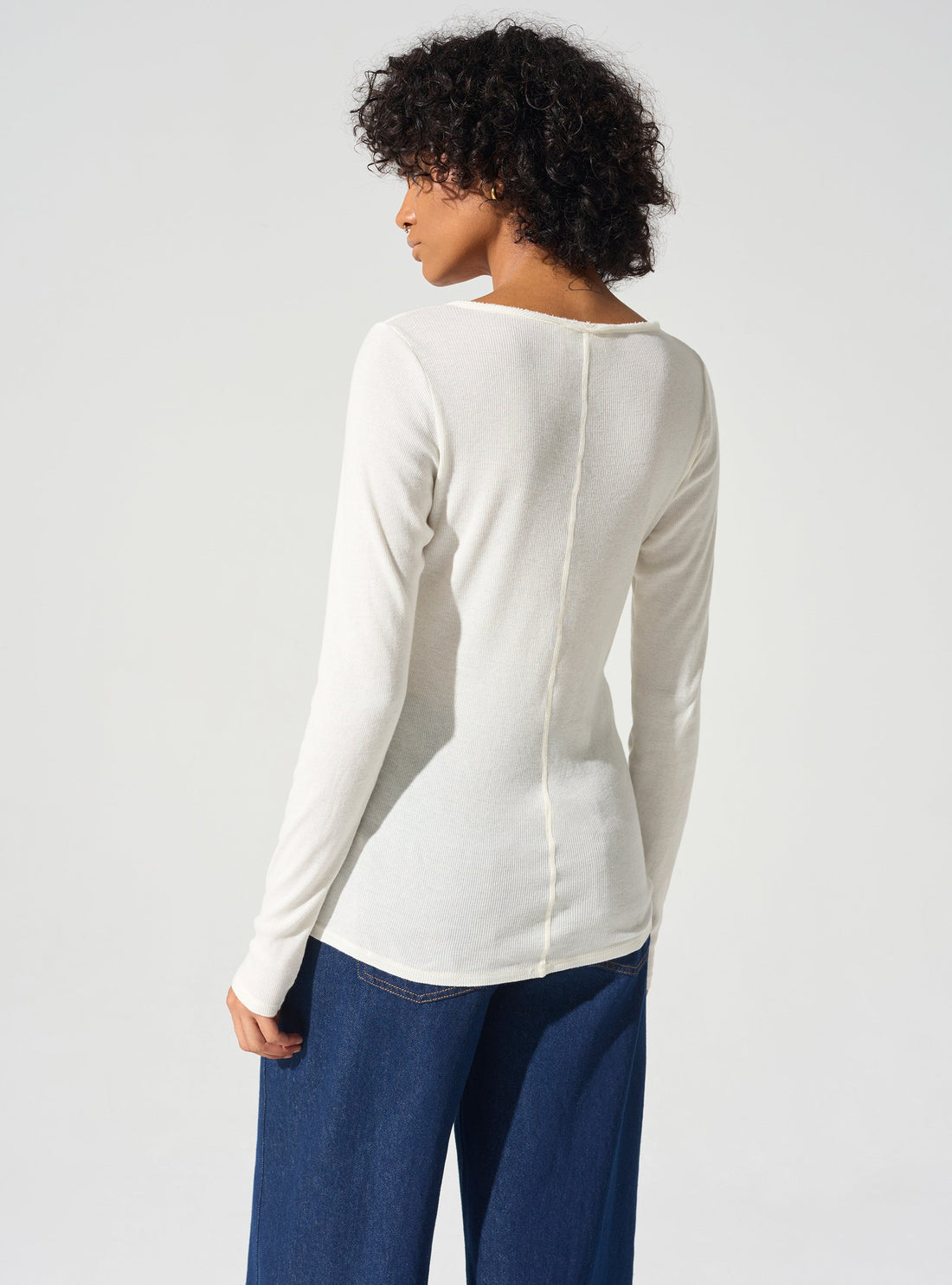 T-Shirt manches longues acoté 