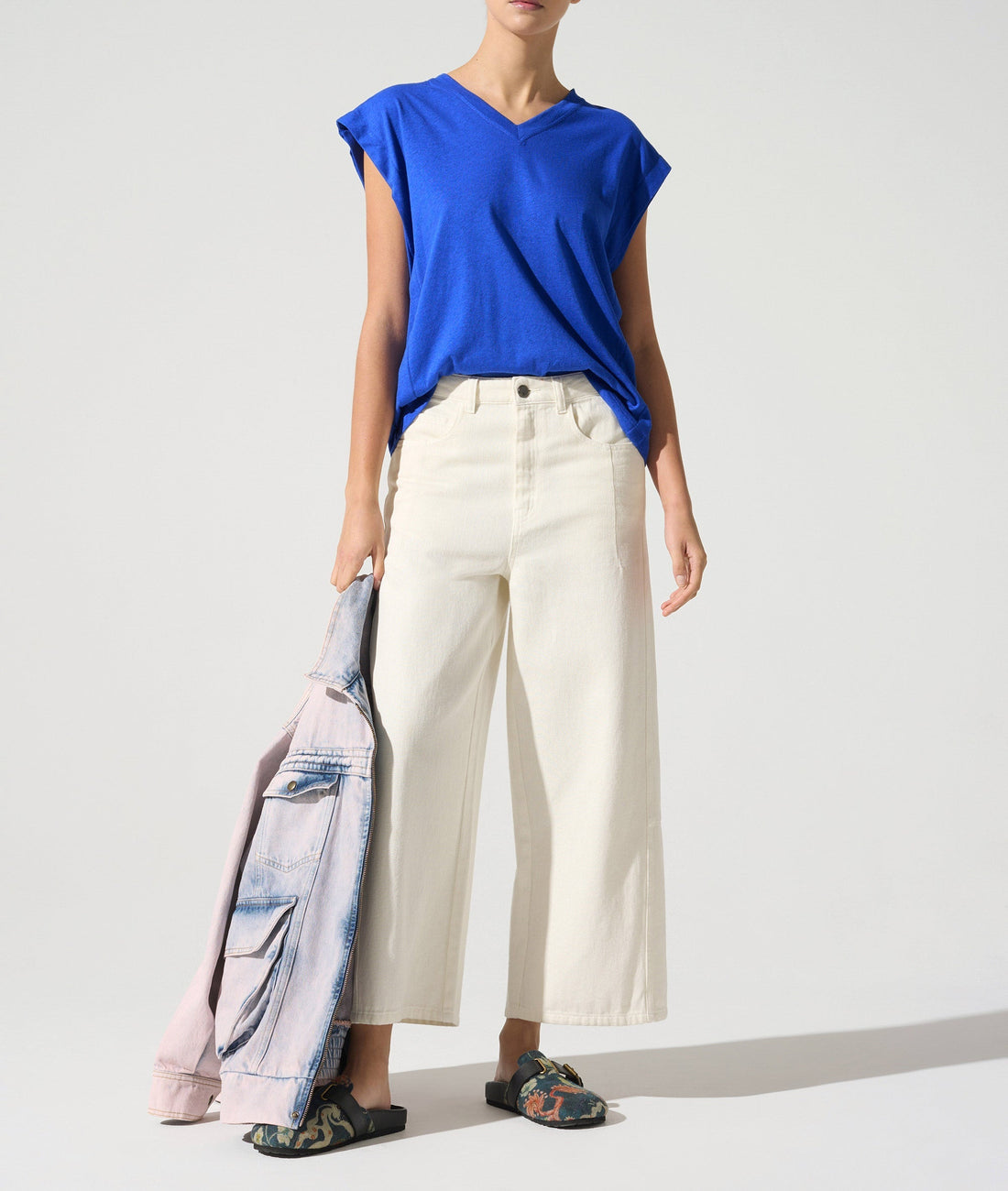 Débardeur droit acoté 